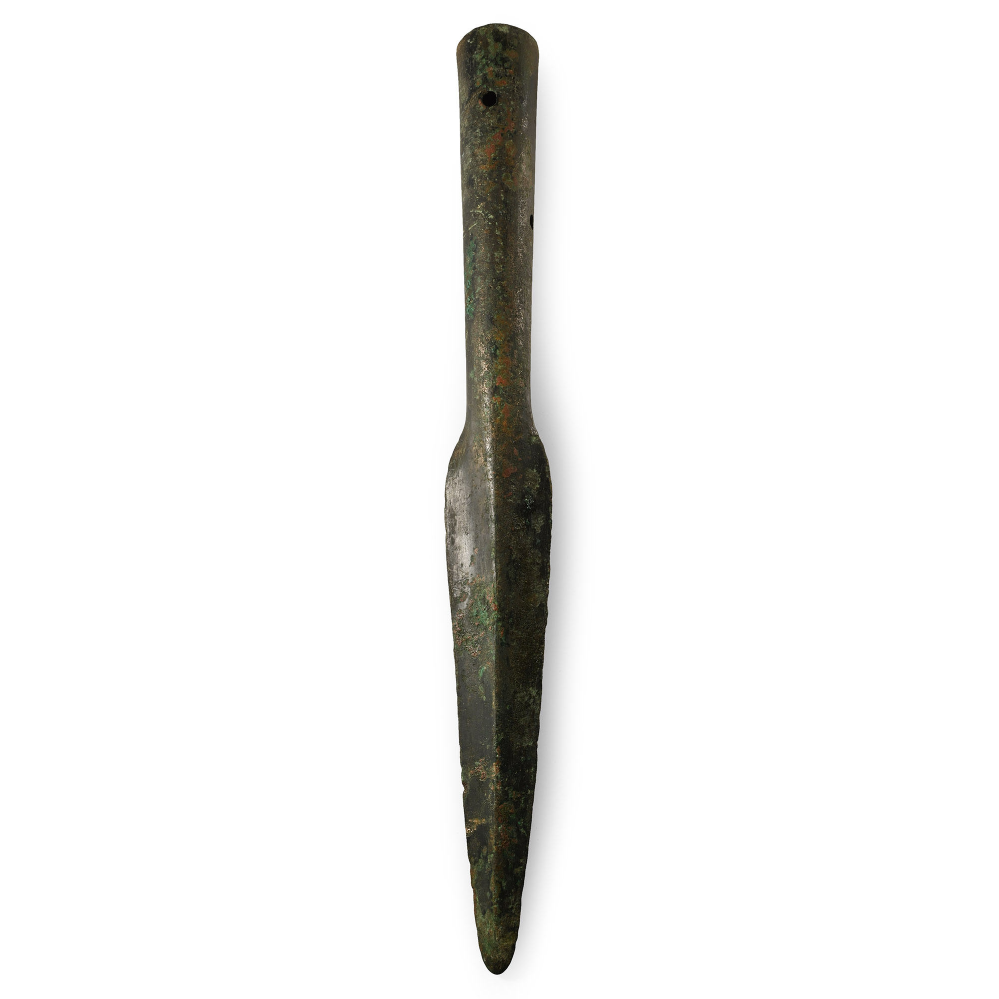 Massive Amlash Bronze Spearhead Blade
