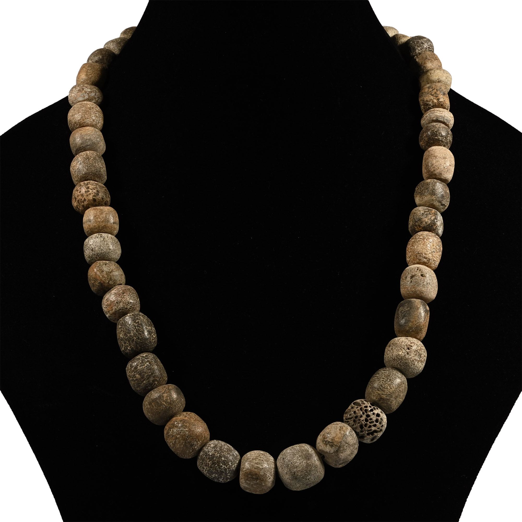 Woolly Mammoth Bone Bead Necklace String