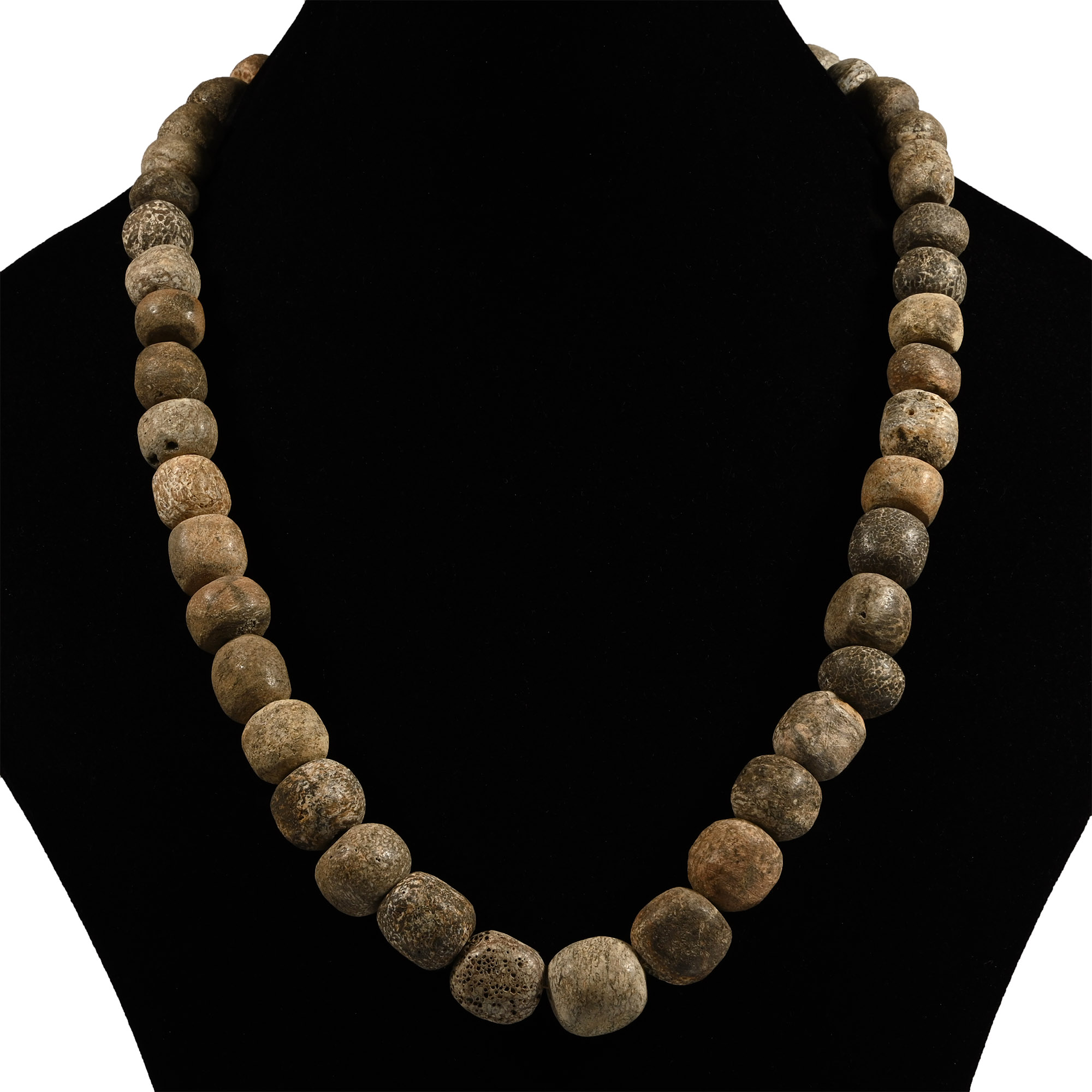 Woolly Mammoth Bone Bead Necklace String