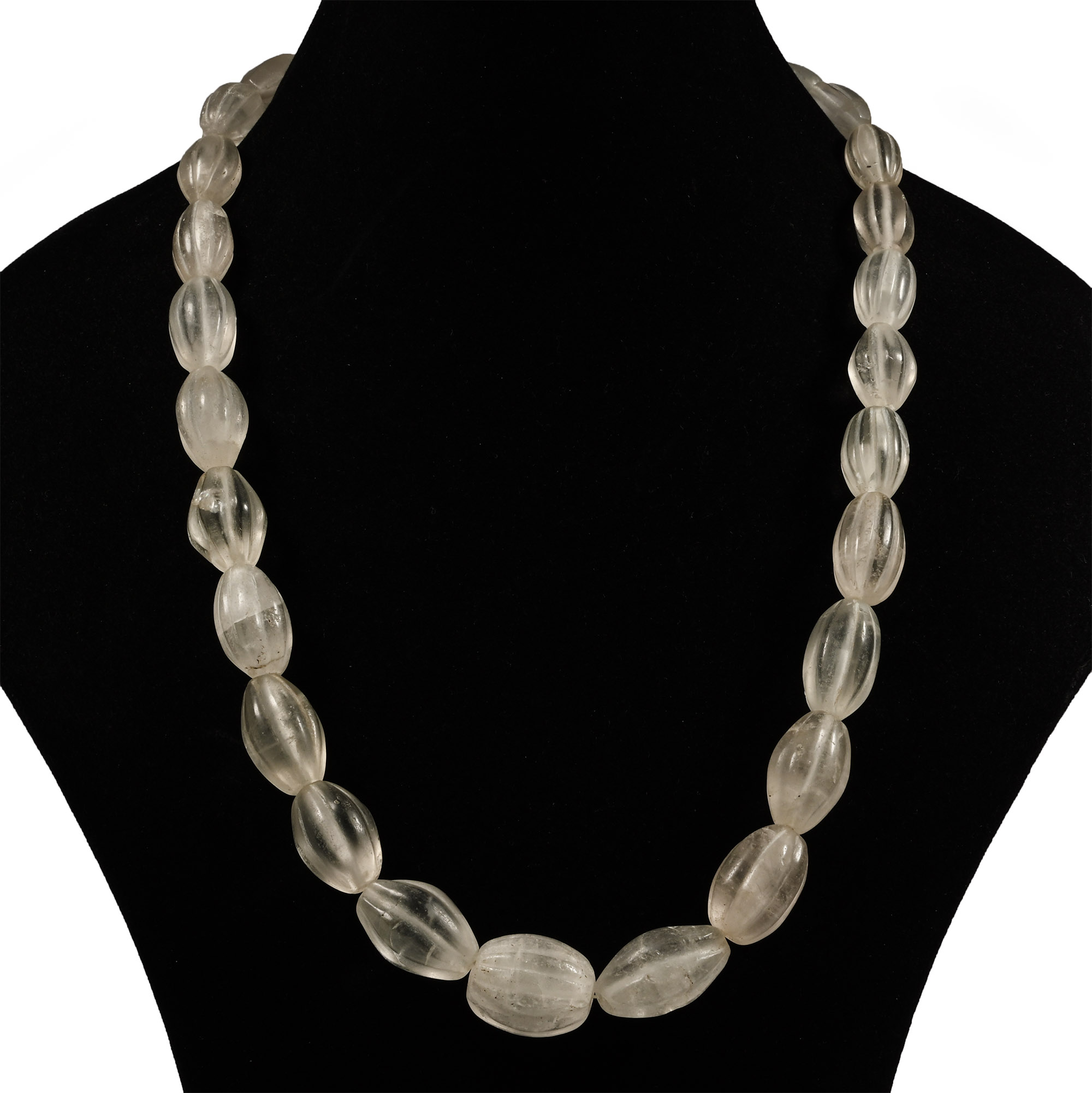 Rock Crystal Bead Necklace String