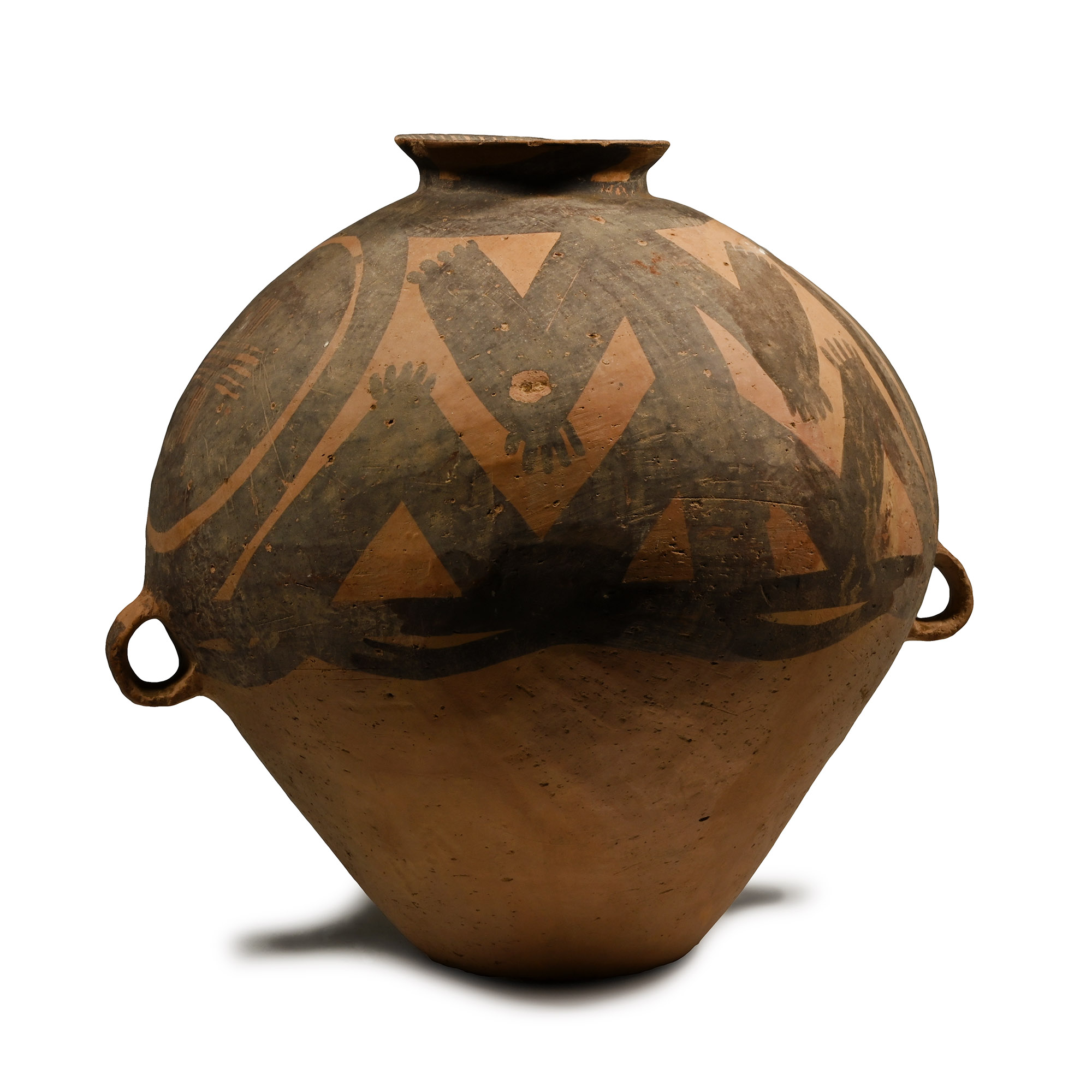 Chinese Terracotta Frog Storage Jar