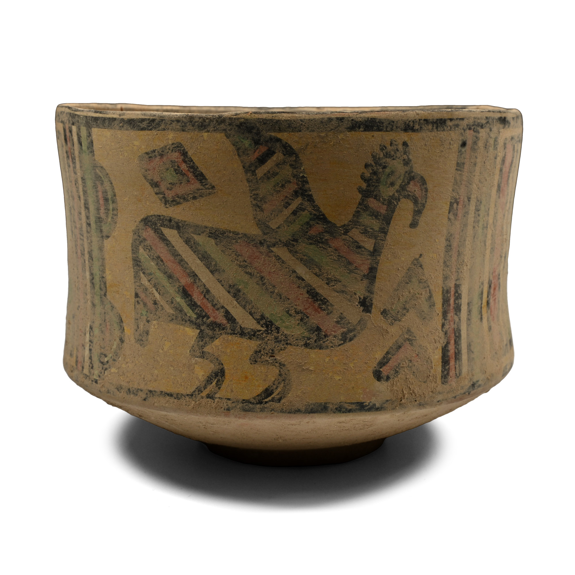 Indus Valley Painted Terracotta Vessel with Animals