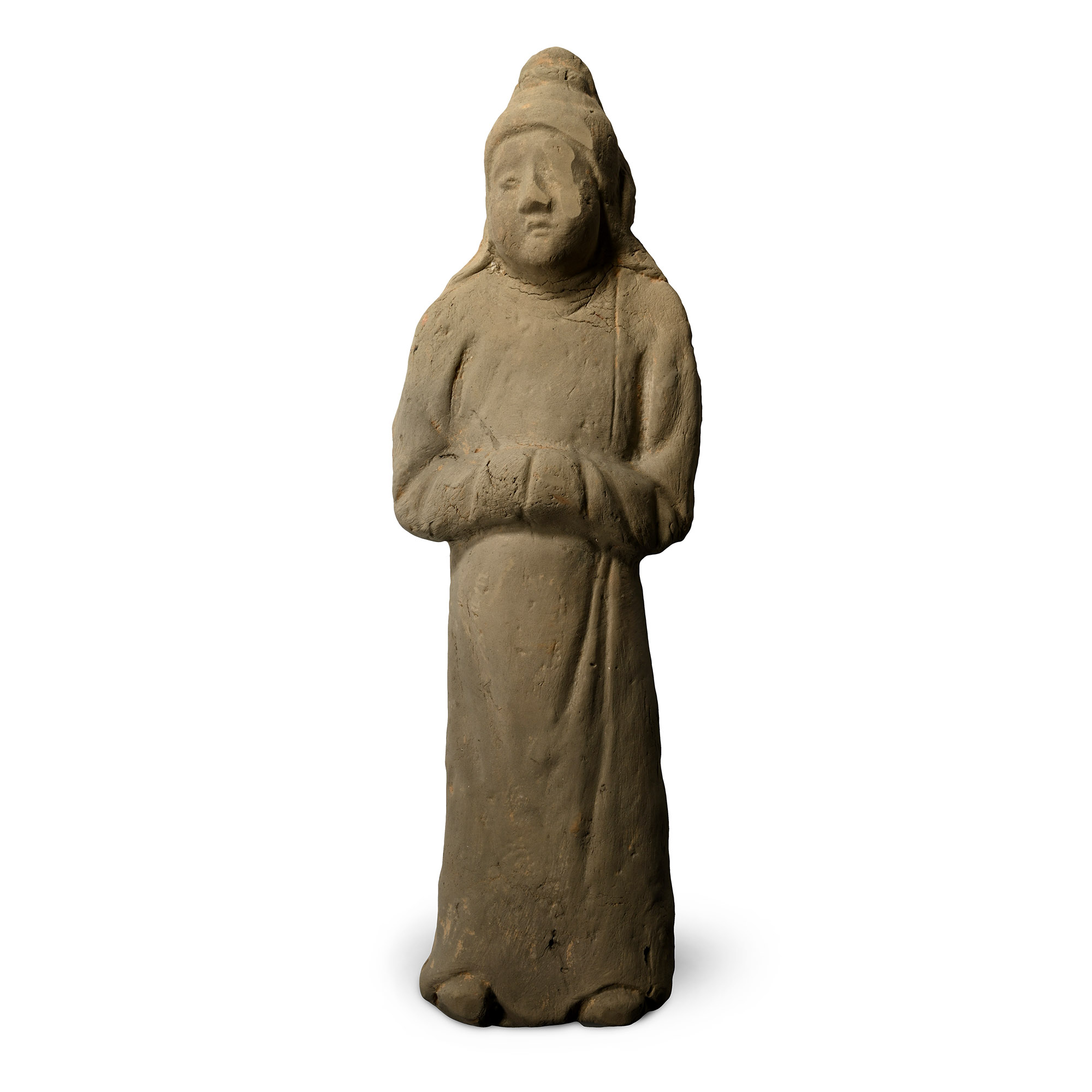 Chinese Wei Terracotta Female Figure