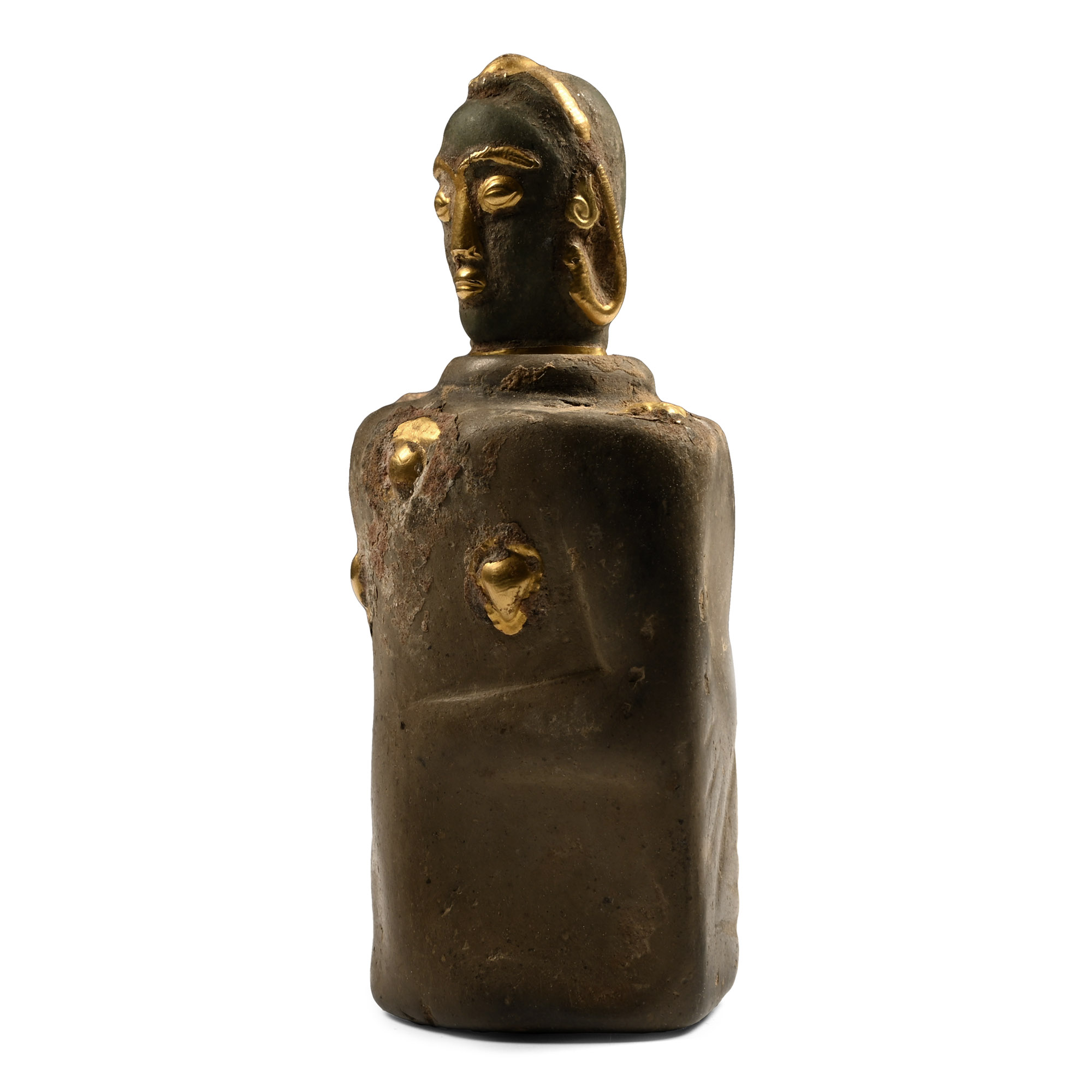 South East Asian Terracotta Lidded Vessel