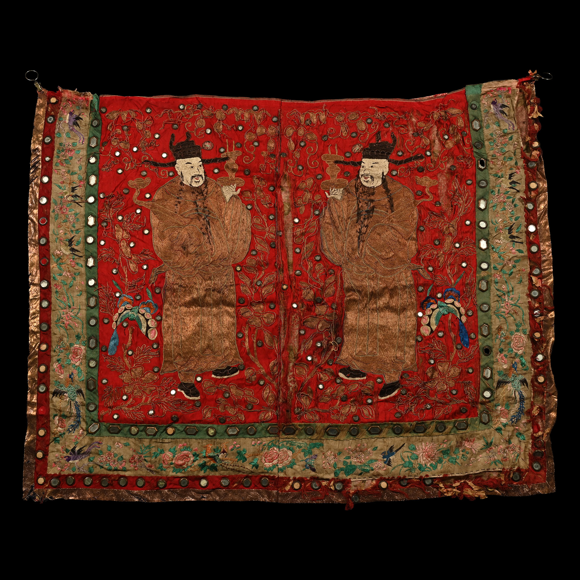 Chinese Silk Embroidery with Figures