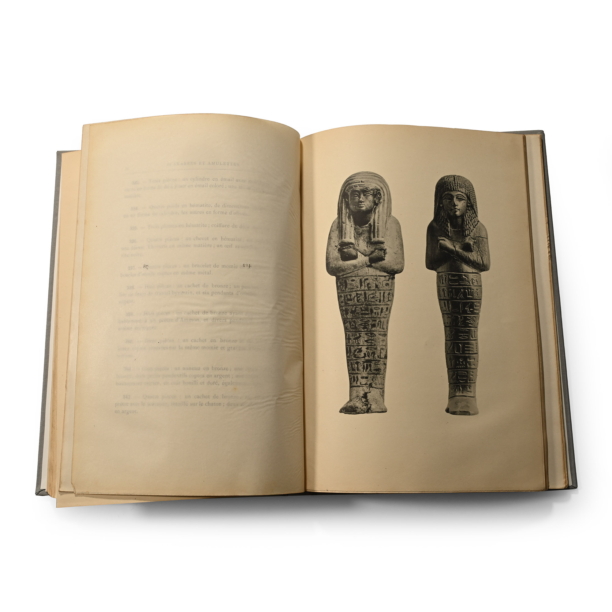 Antiquites Egyptiennes Grecques et Romans - Collection P. Philip
