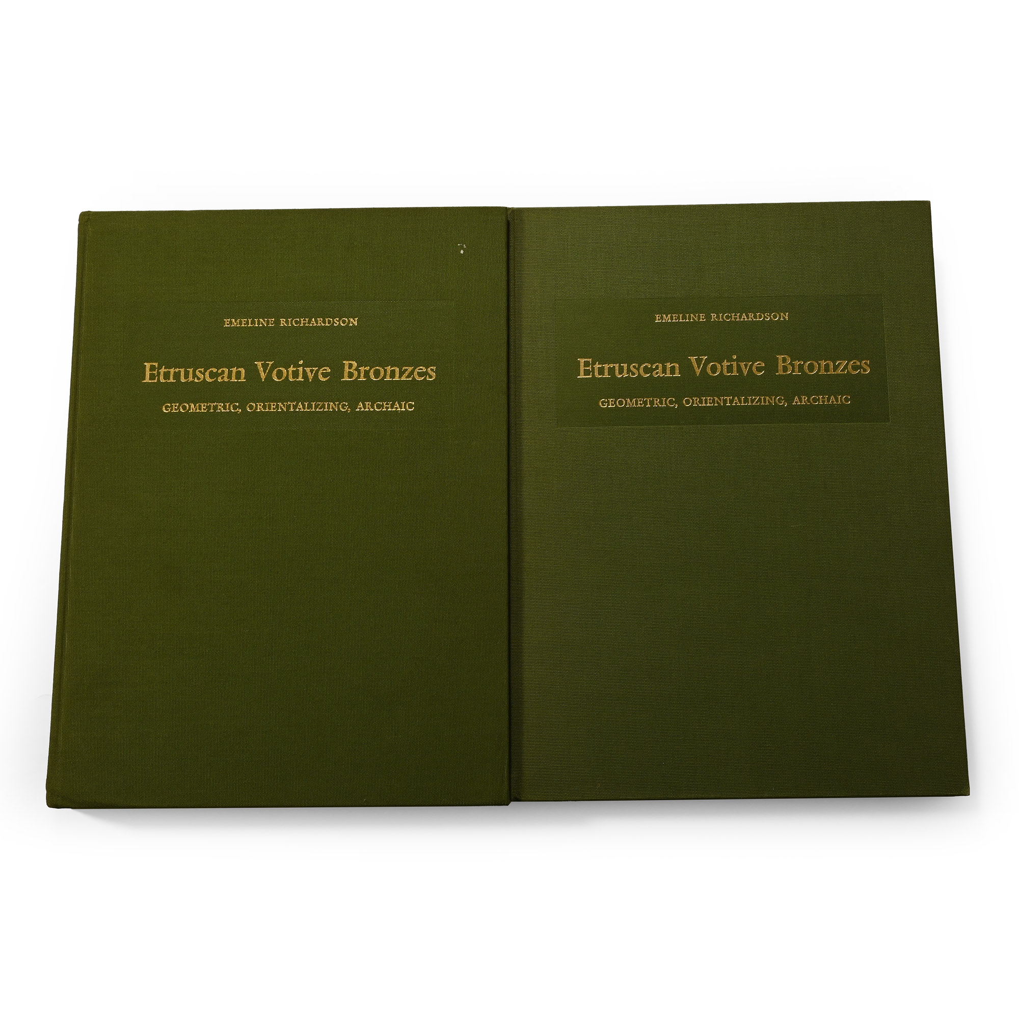 Etruscan Votive Bronzes -  2 Volumes