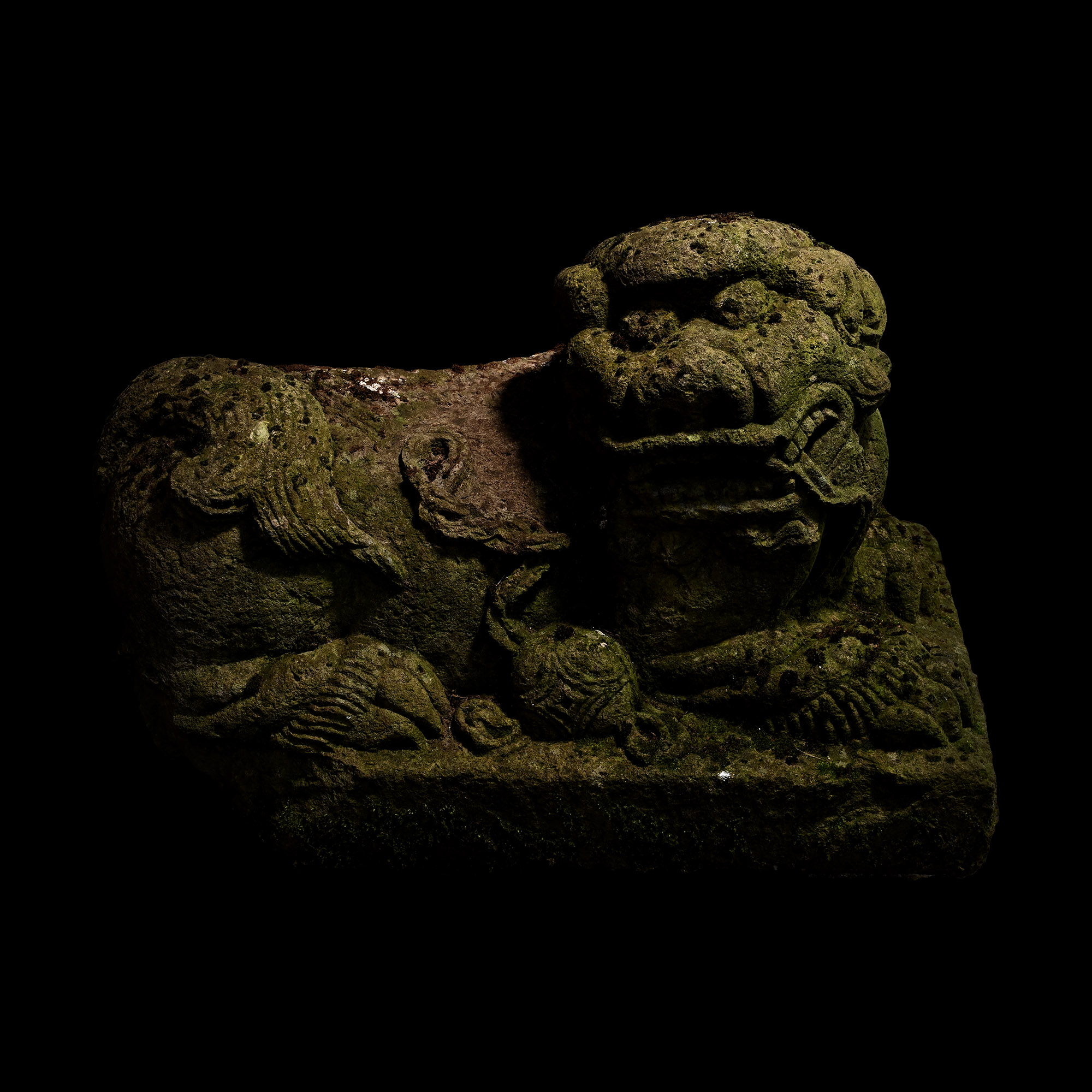 Chinese Ming Stone Lion