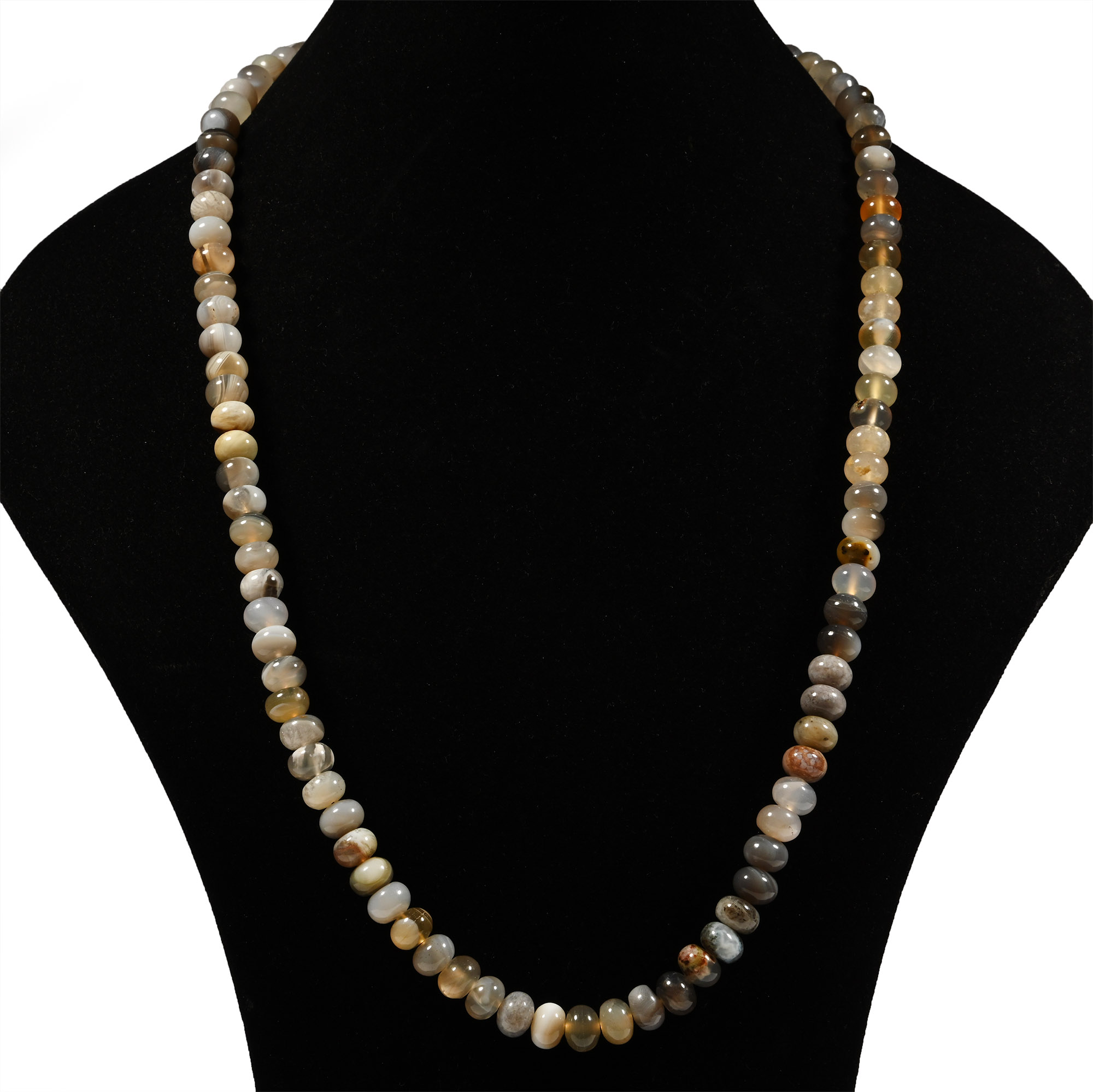 Agate Bead Necklace