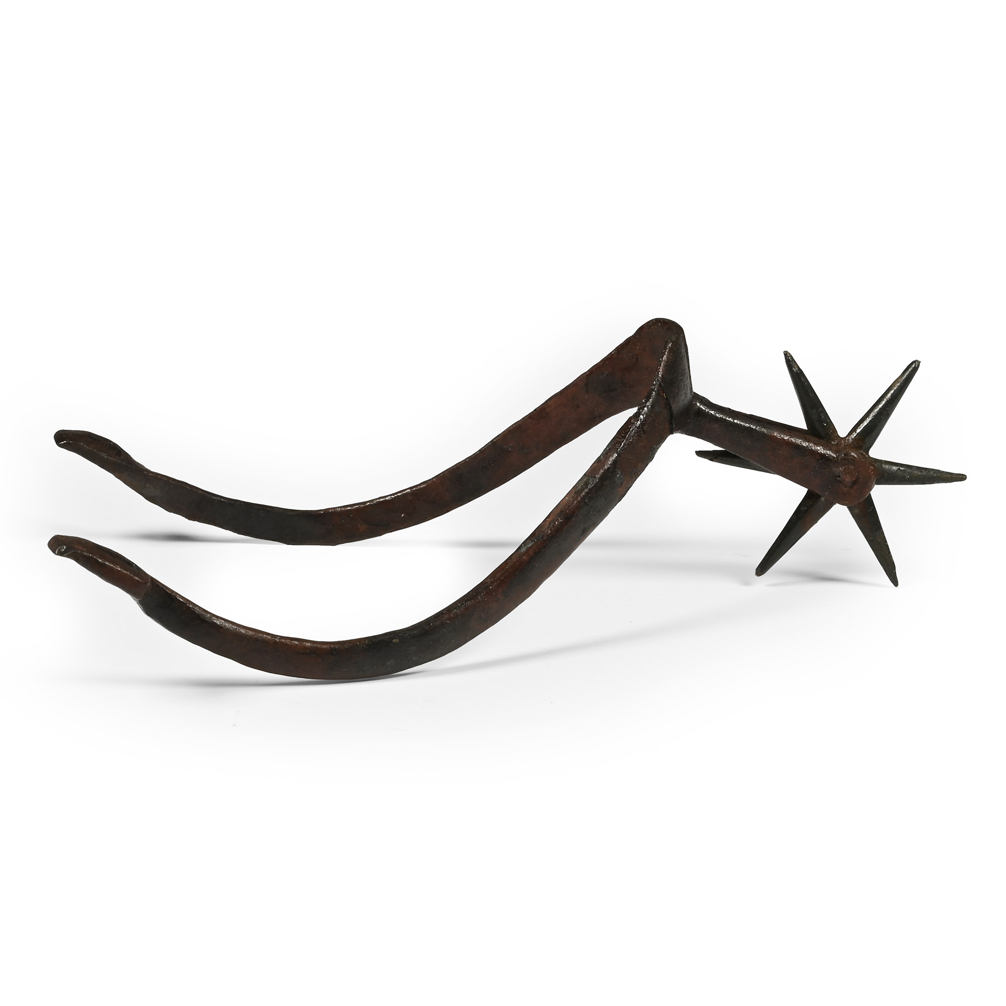 Medieval Iron Spur with Rowel
