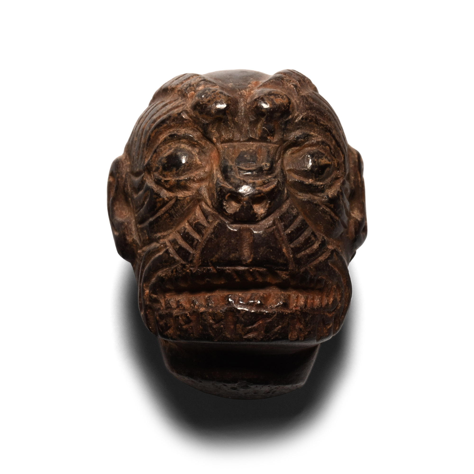Neo Assyrian Haematite Pazuzu Head