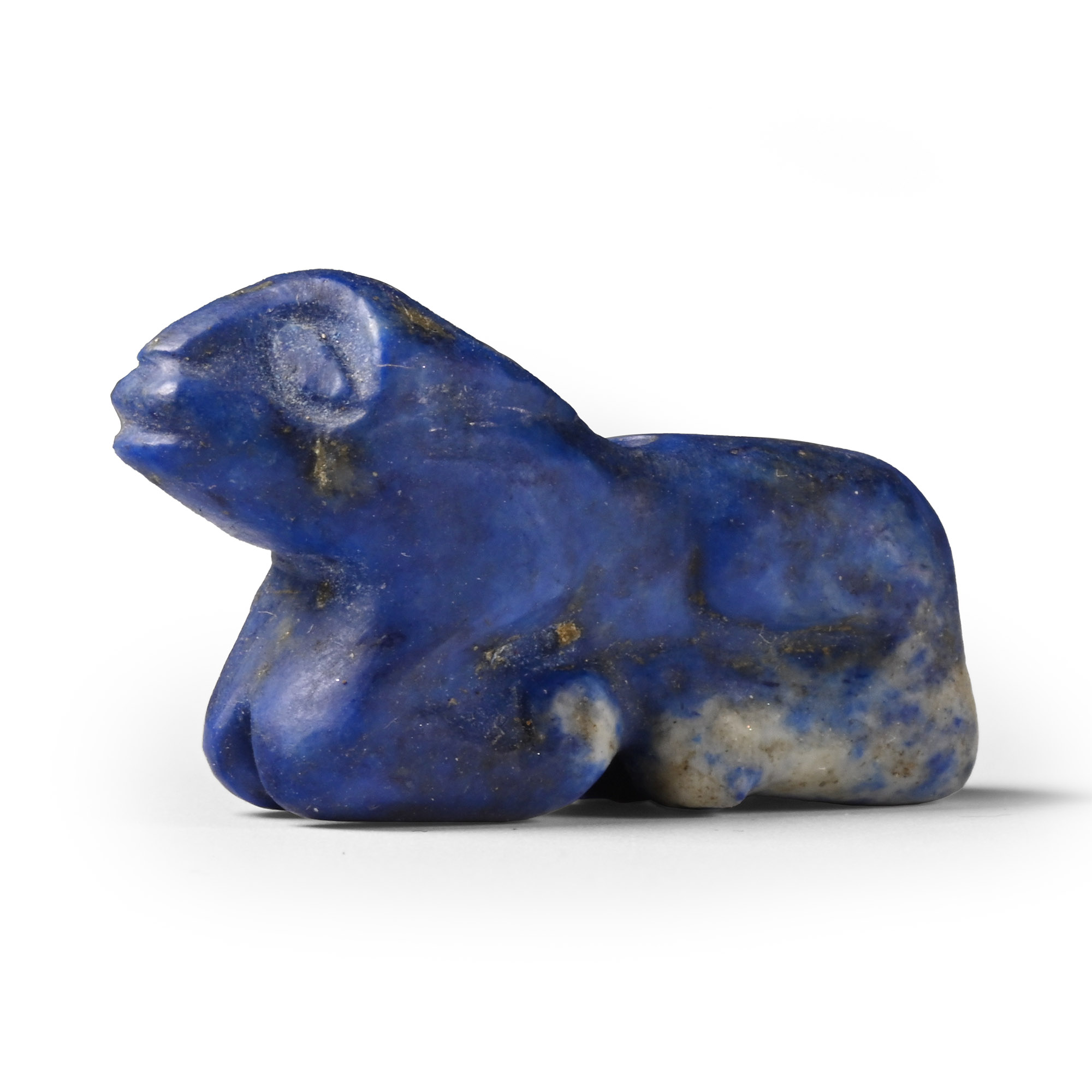 Bactrian Style Sodalite Sheep Amulet