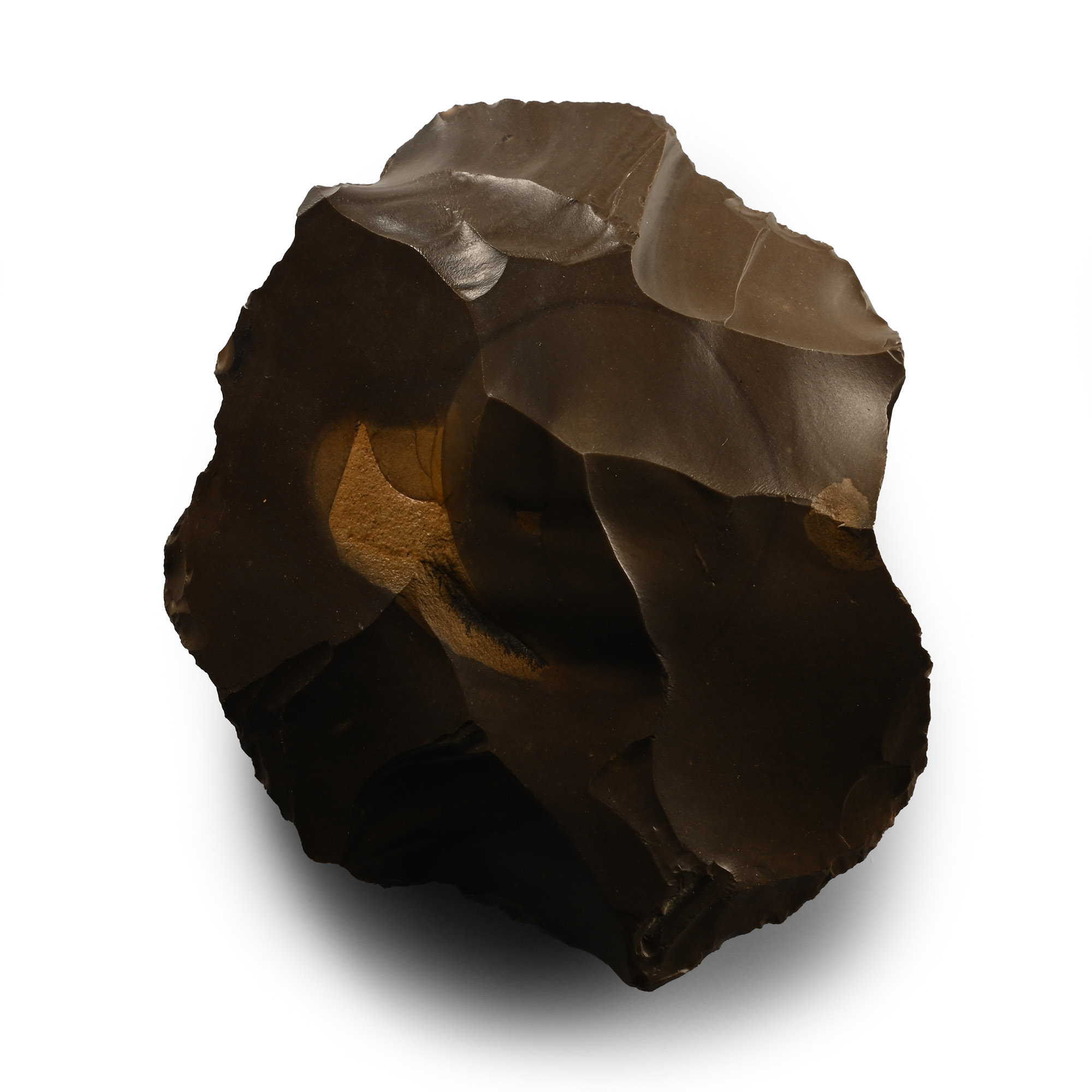 Stone Age Egyptian Knapped Ovate Hand Axe