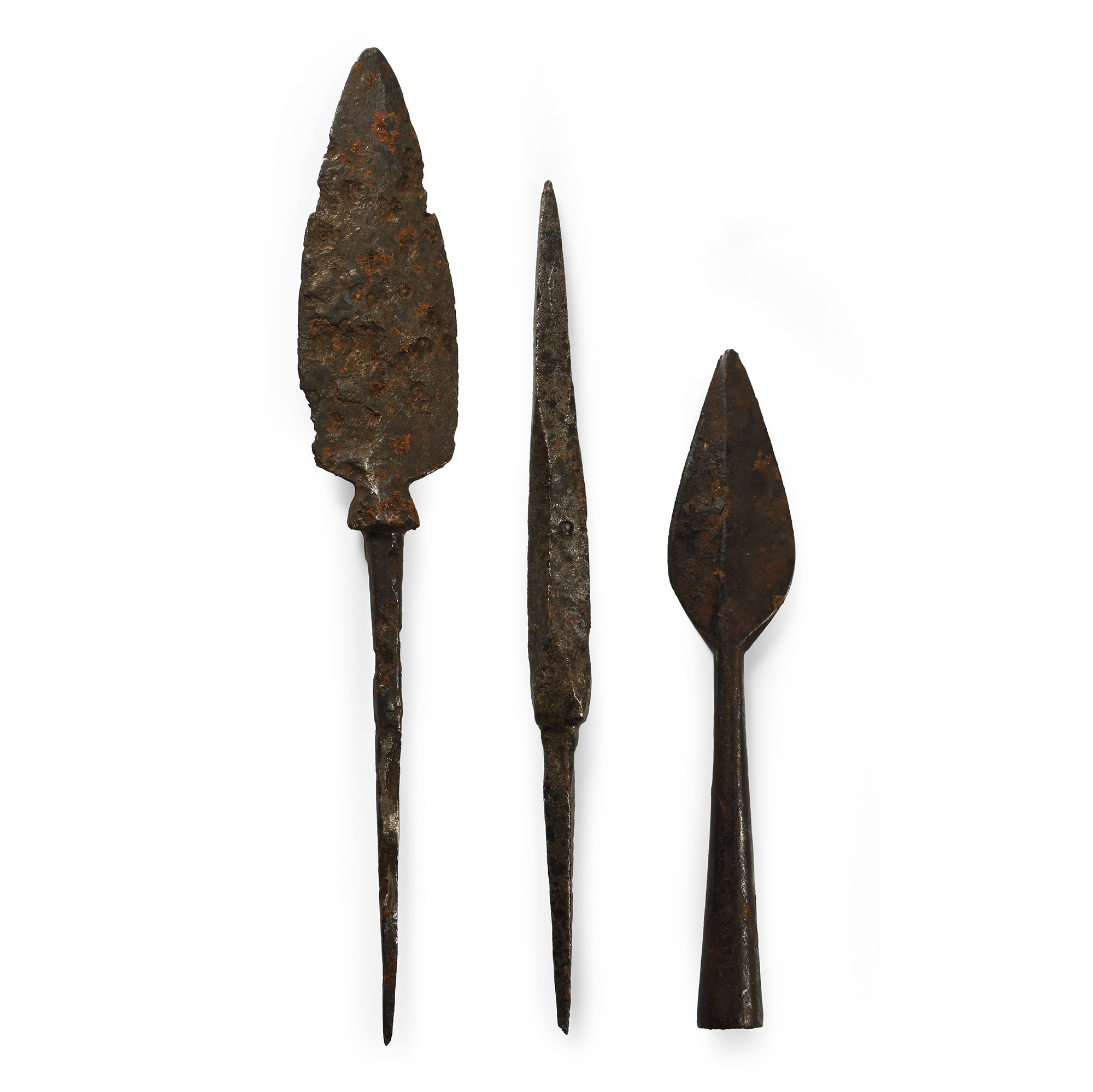 Medieval Iron Arrowhead Collection