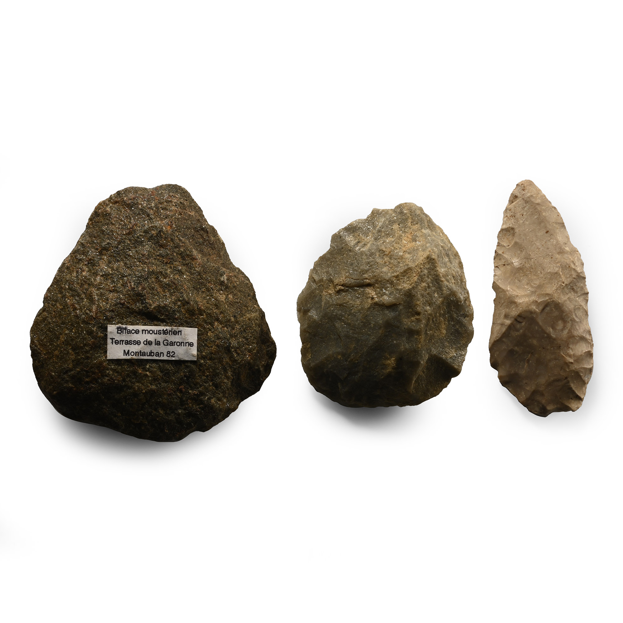 Stone Age Bifacial Mousterian Tool Group