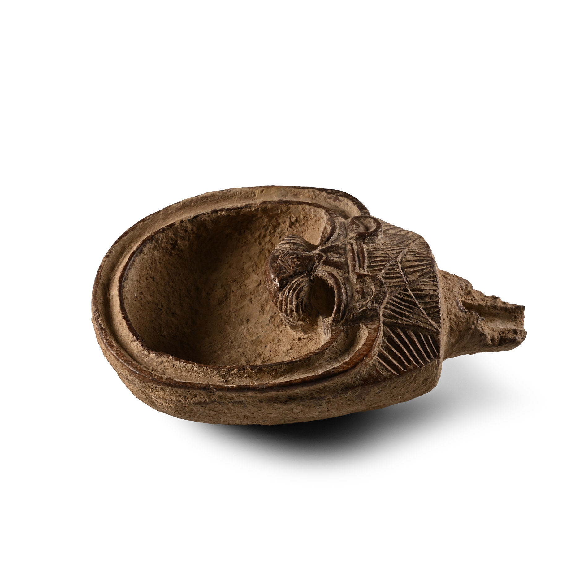 Mesopotamian Steatite Libation Spoon