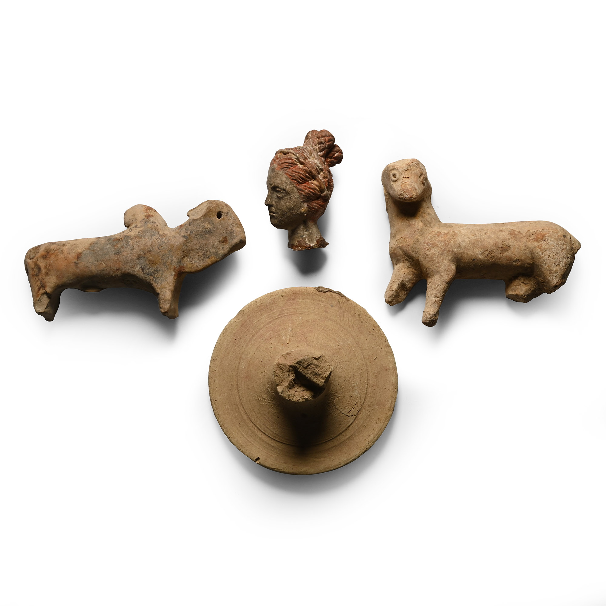 Greek Terracotta Fragment Group