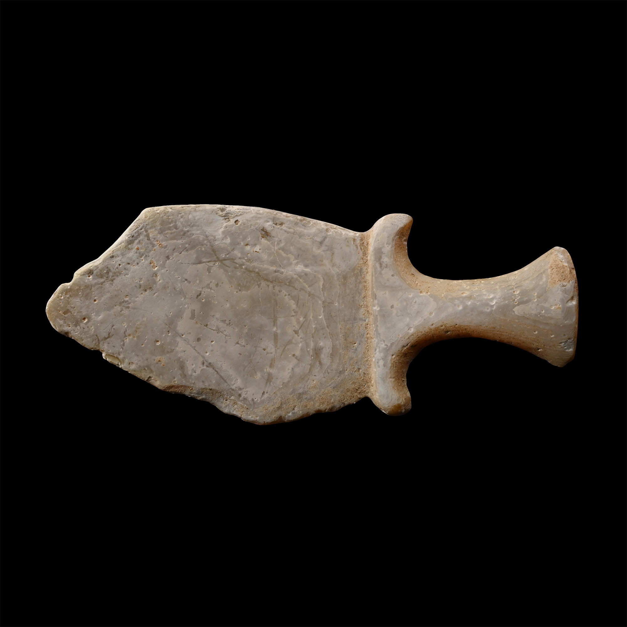 Western Asiatic Mother of Pearl Miniature Dagger