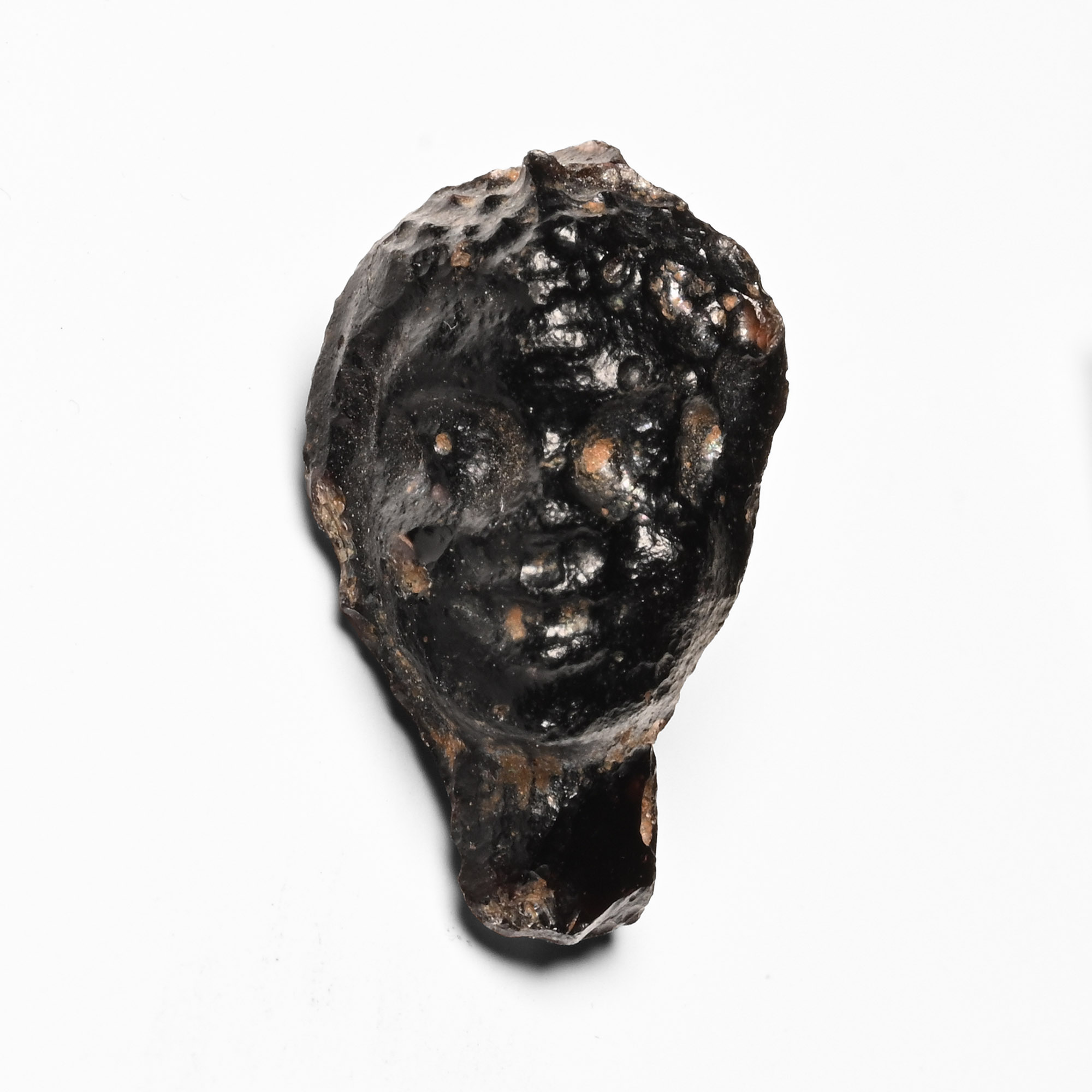 Hellenistic Glass African Head