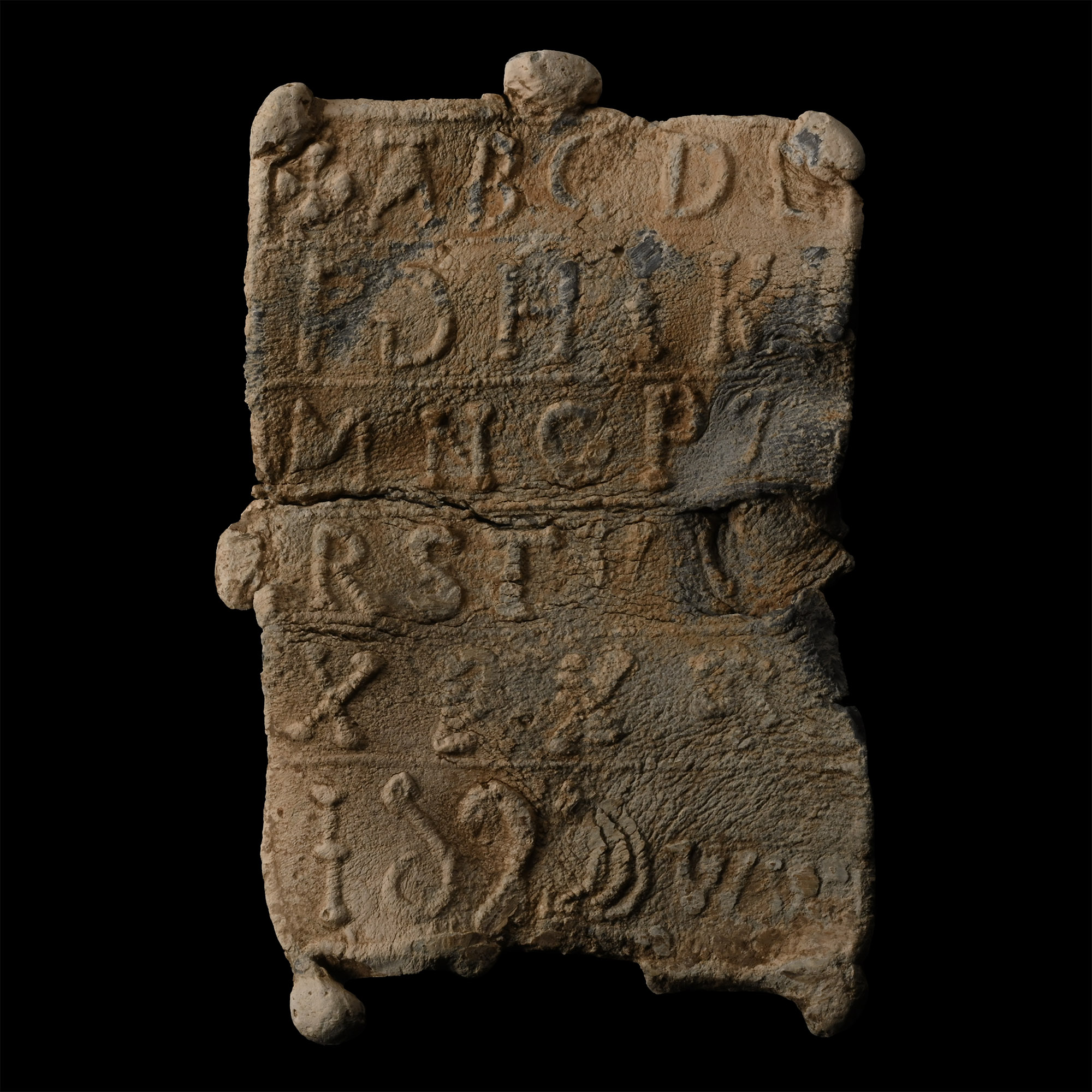 Tudor Period Lead 'Hornbook' Writing Aid