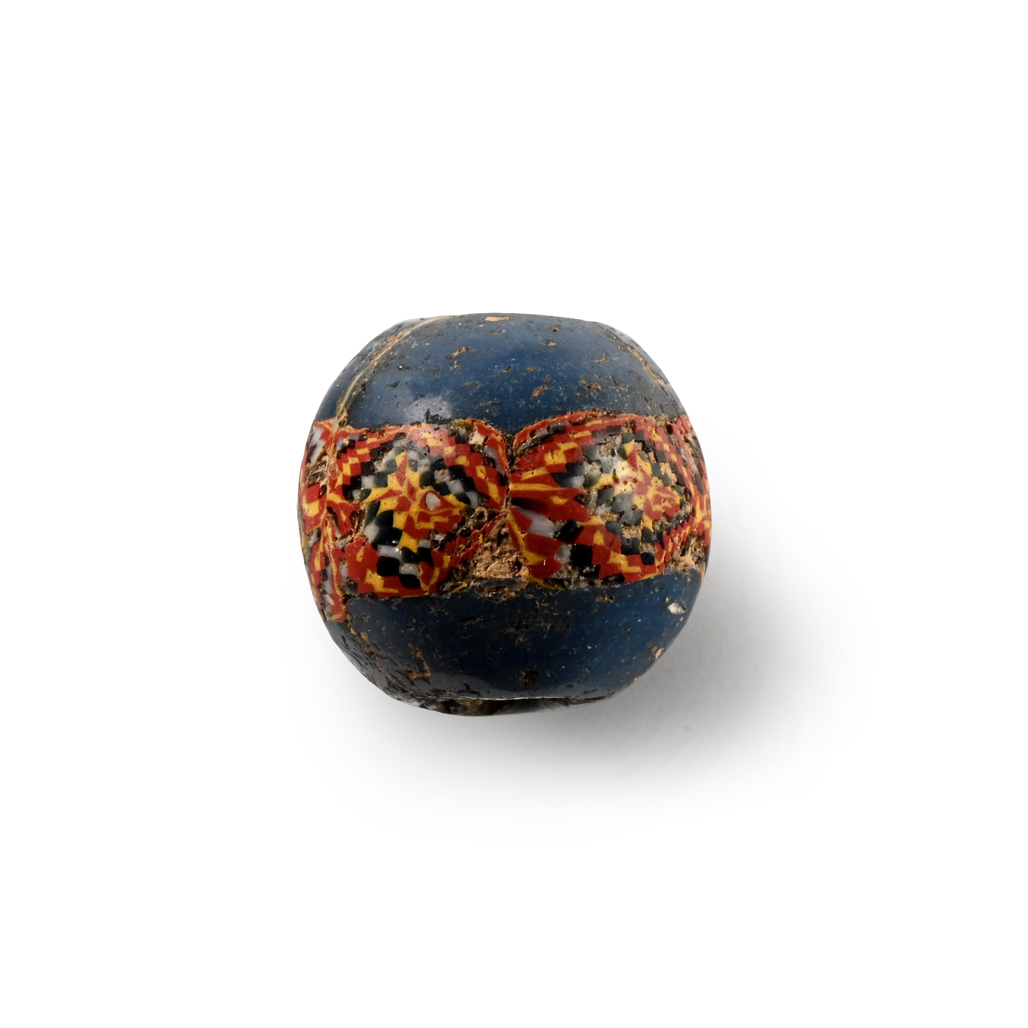 Roman Millefiori Glass Bead