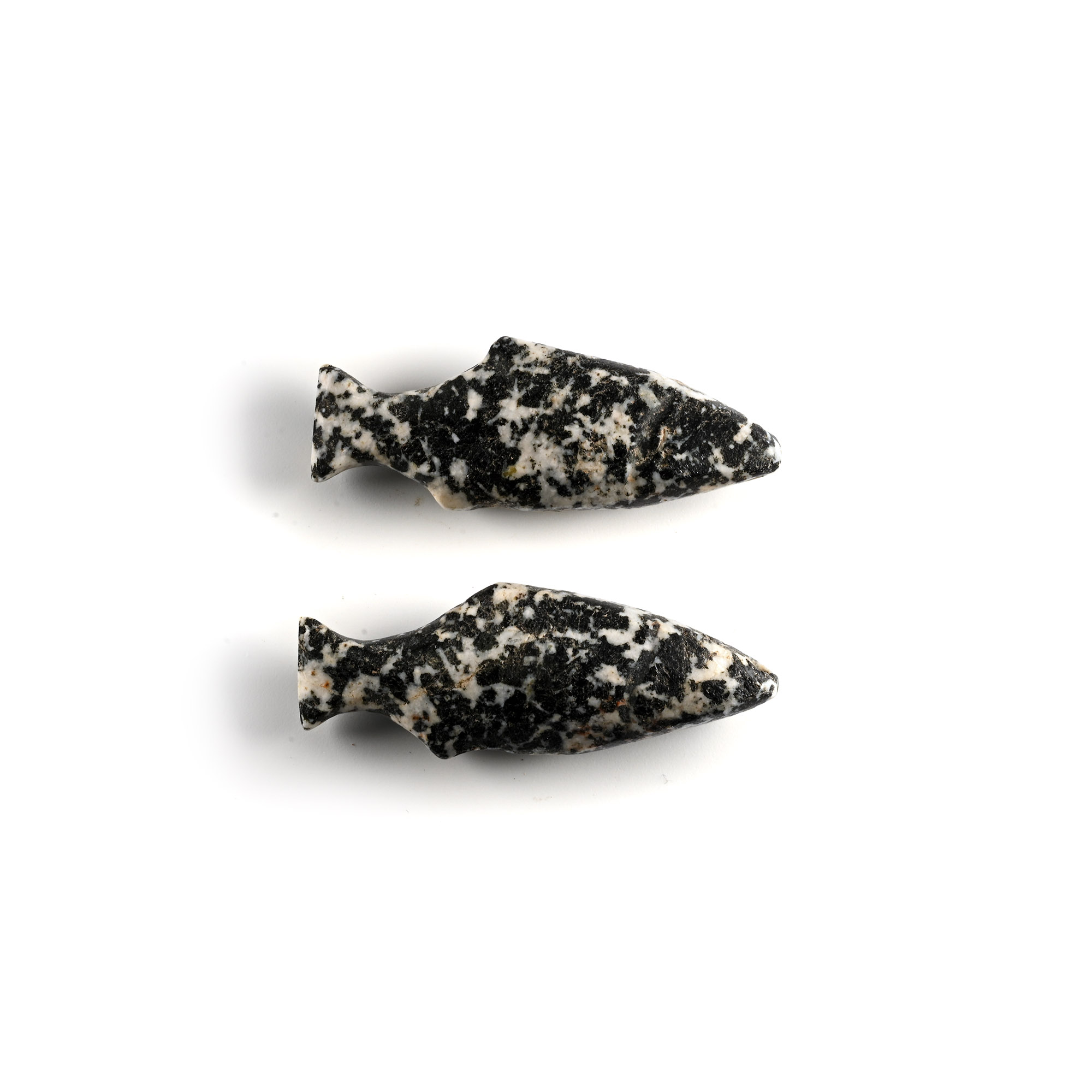 Proto-Sumerian Diorite Fish Pair