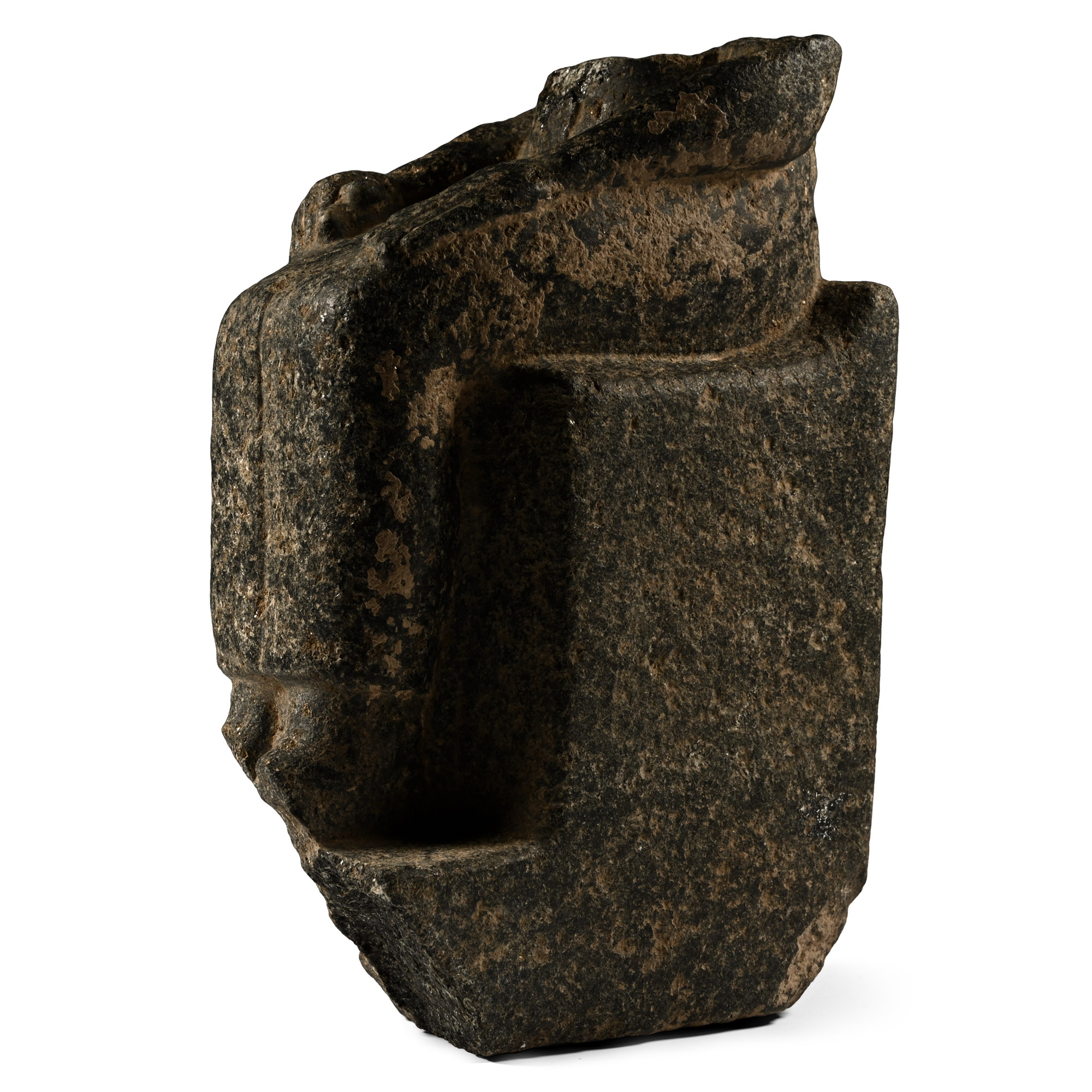 Egyptian Granite Seated Figure