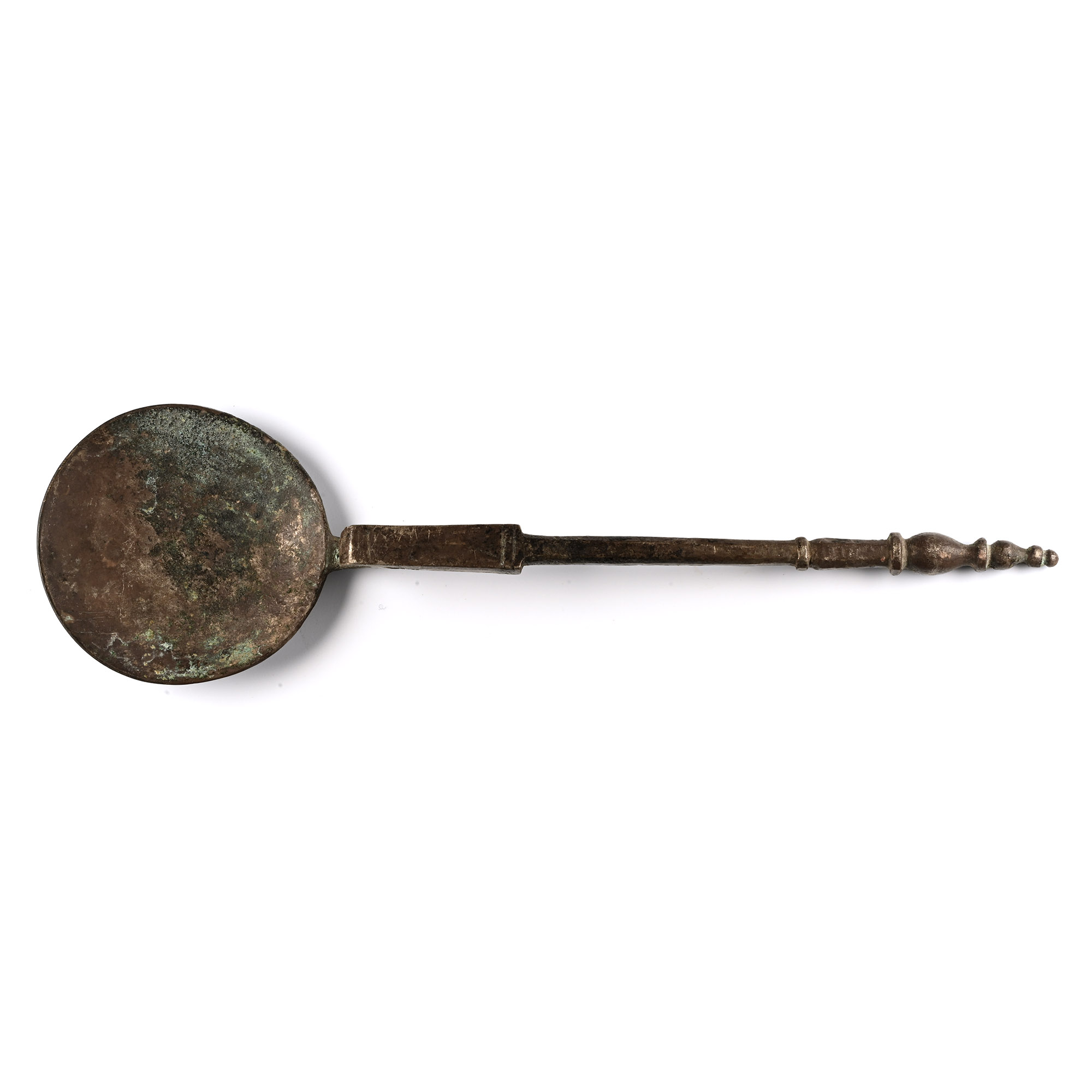Roman Swan-Necked Silver Spoon