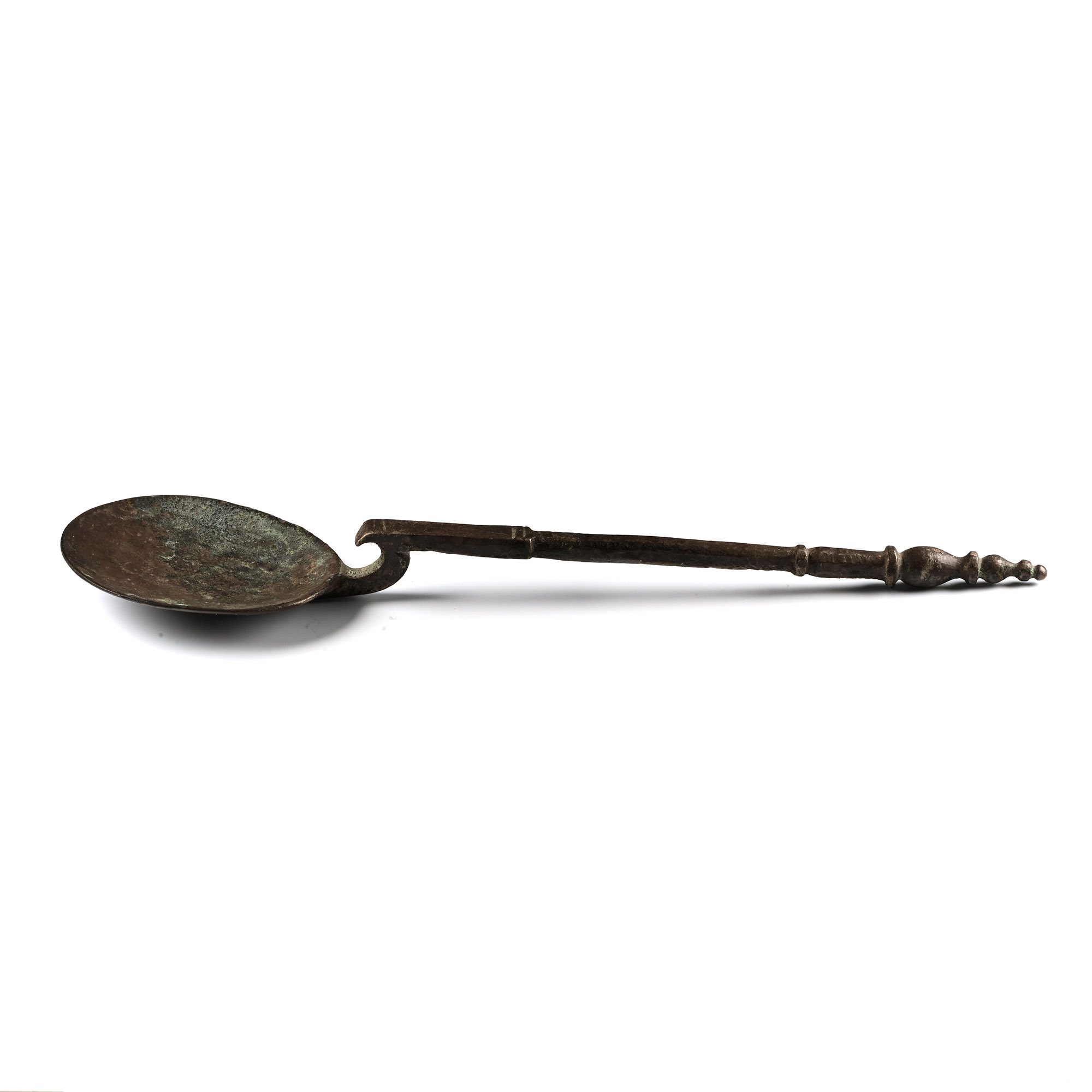 Roman Swan-Necked Silver Spoon