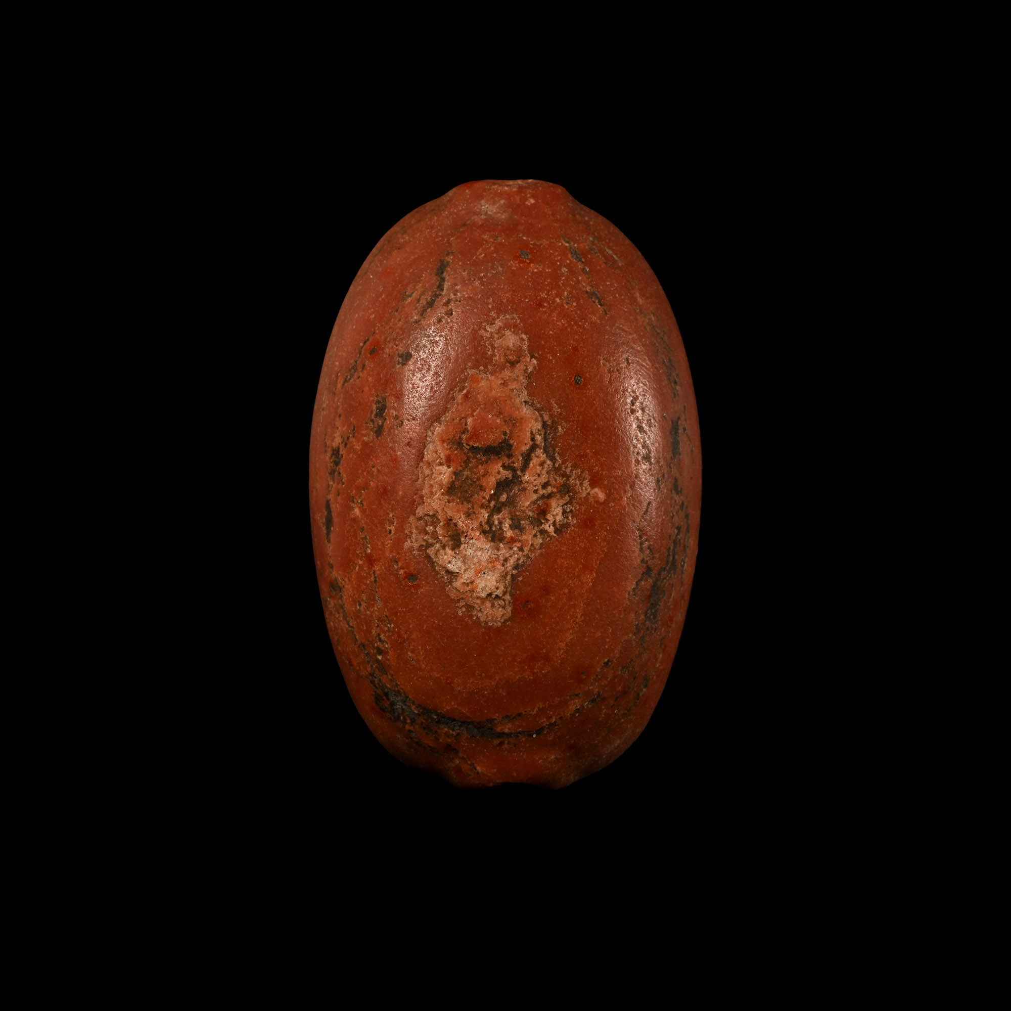 Large Akkadian Red Jasper Seal