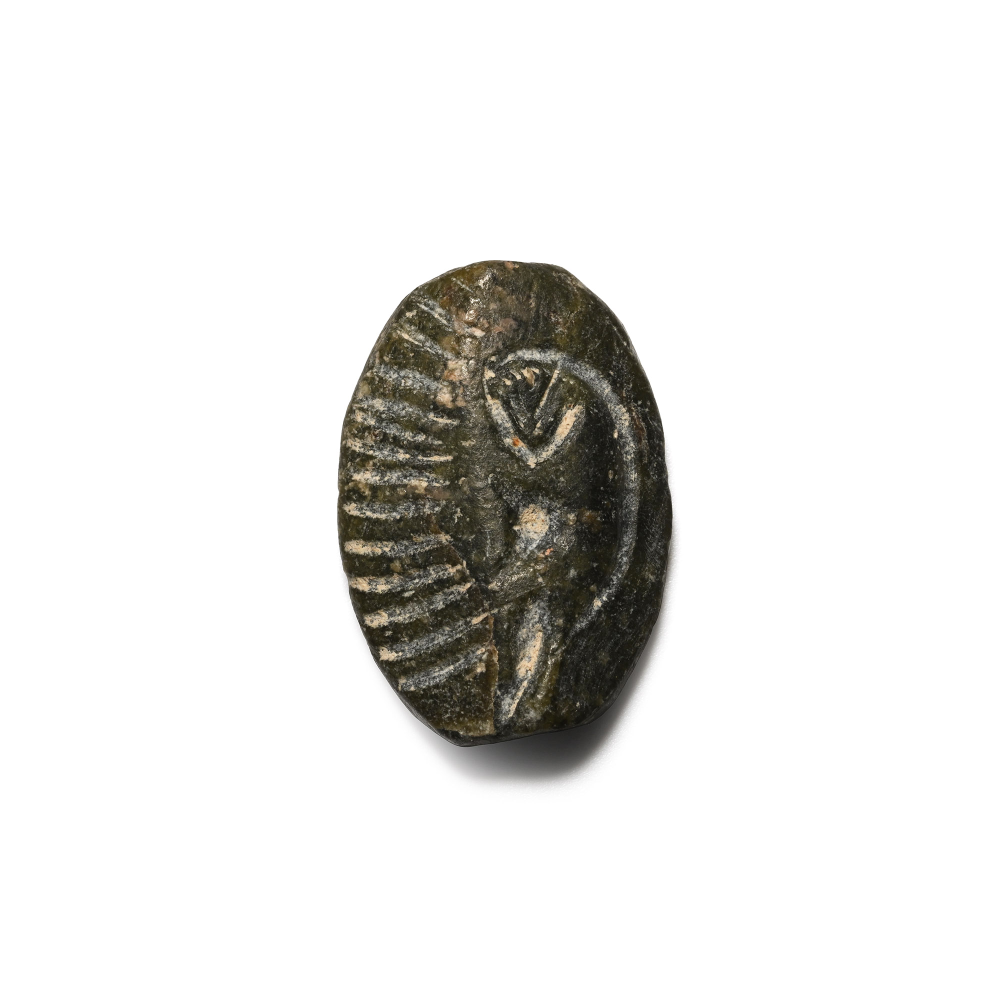 Mesopotamian Stone Seal with Engraved Design