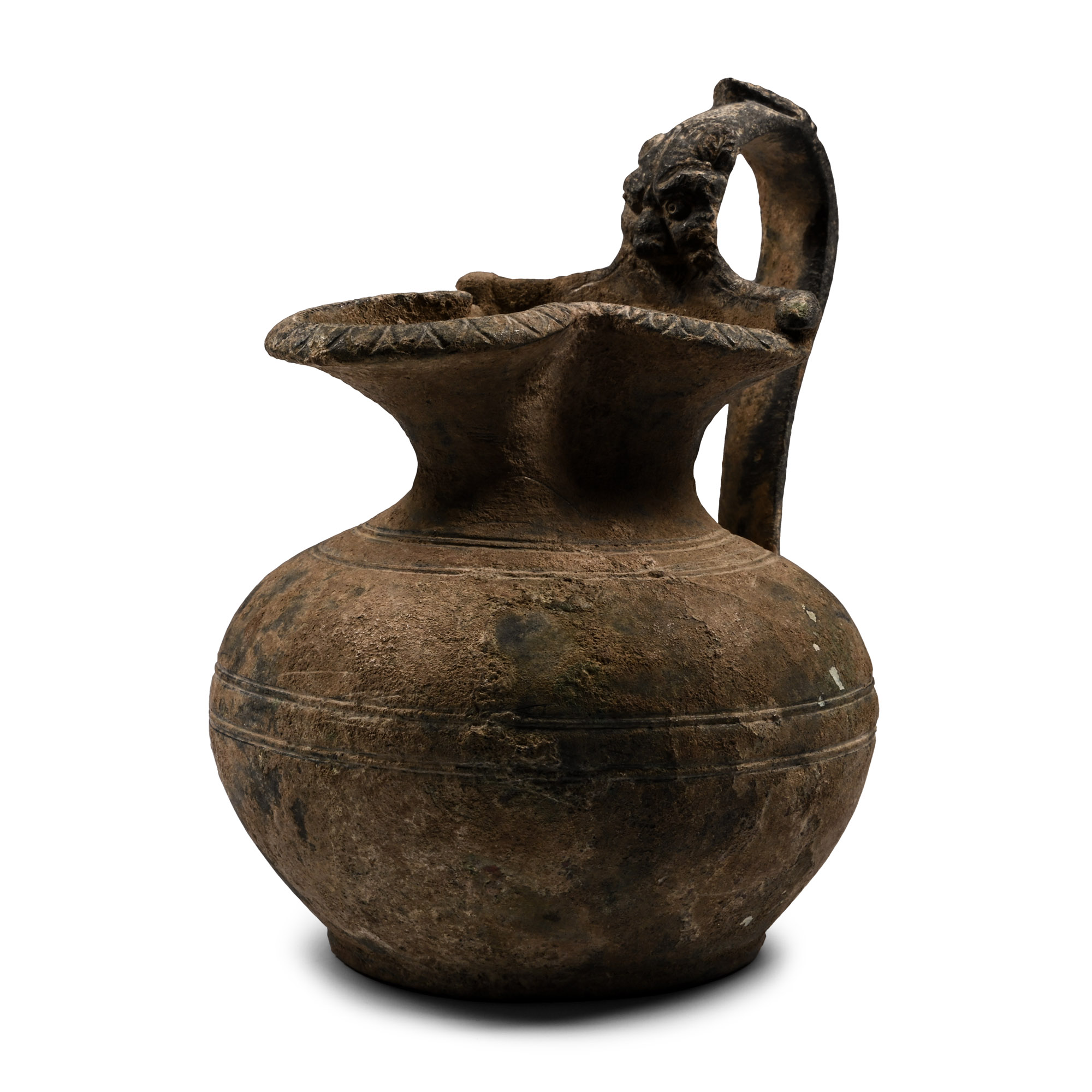Roman Vessel with Actor's Mask Handle