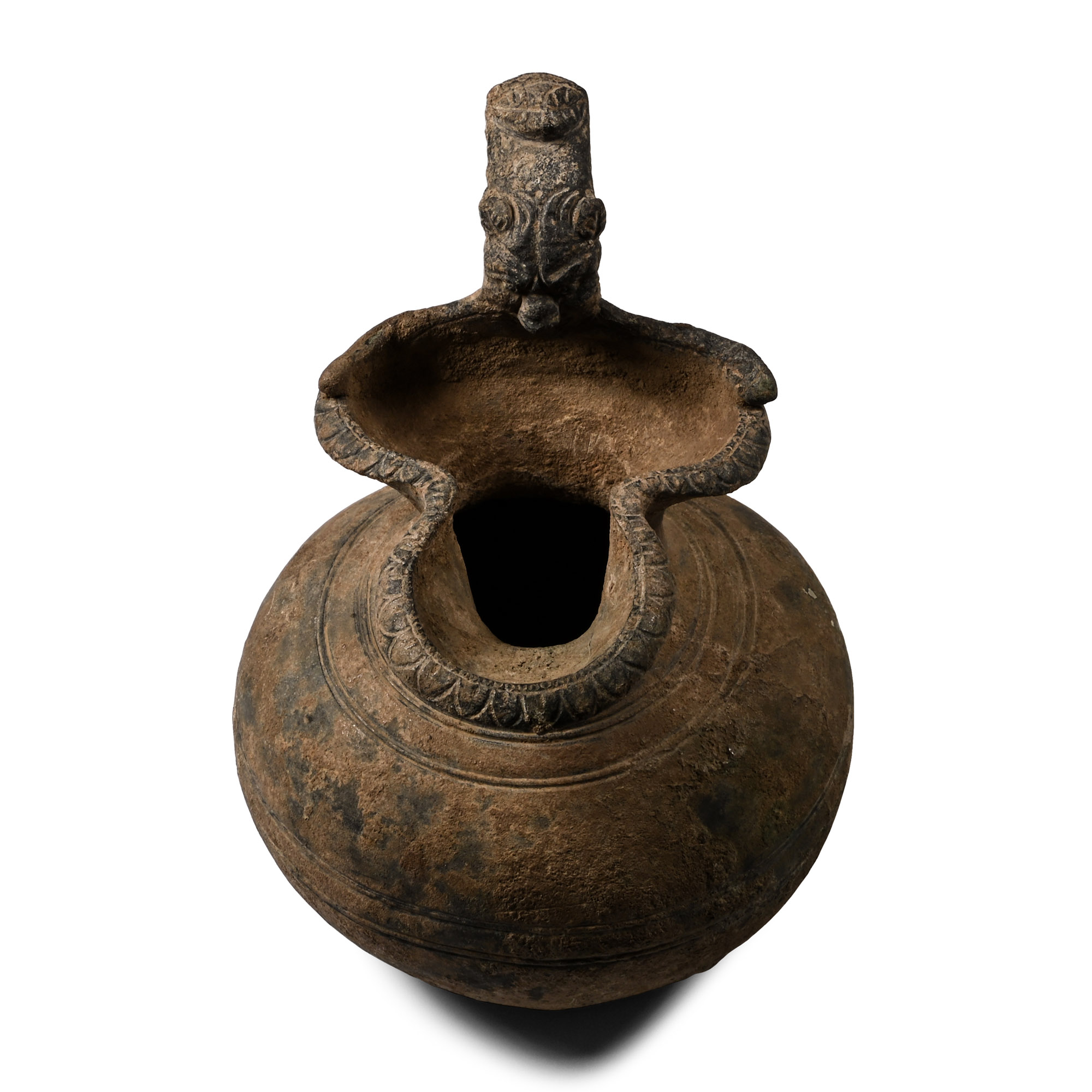 Roman Vessel with Actor's Mask Handle