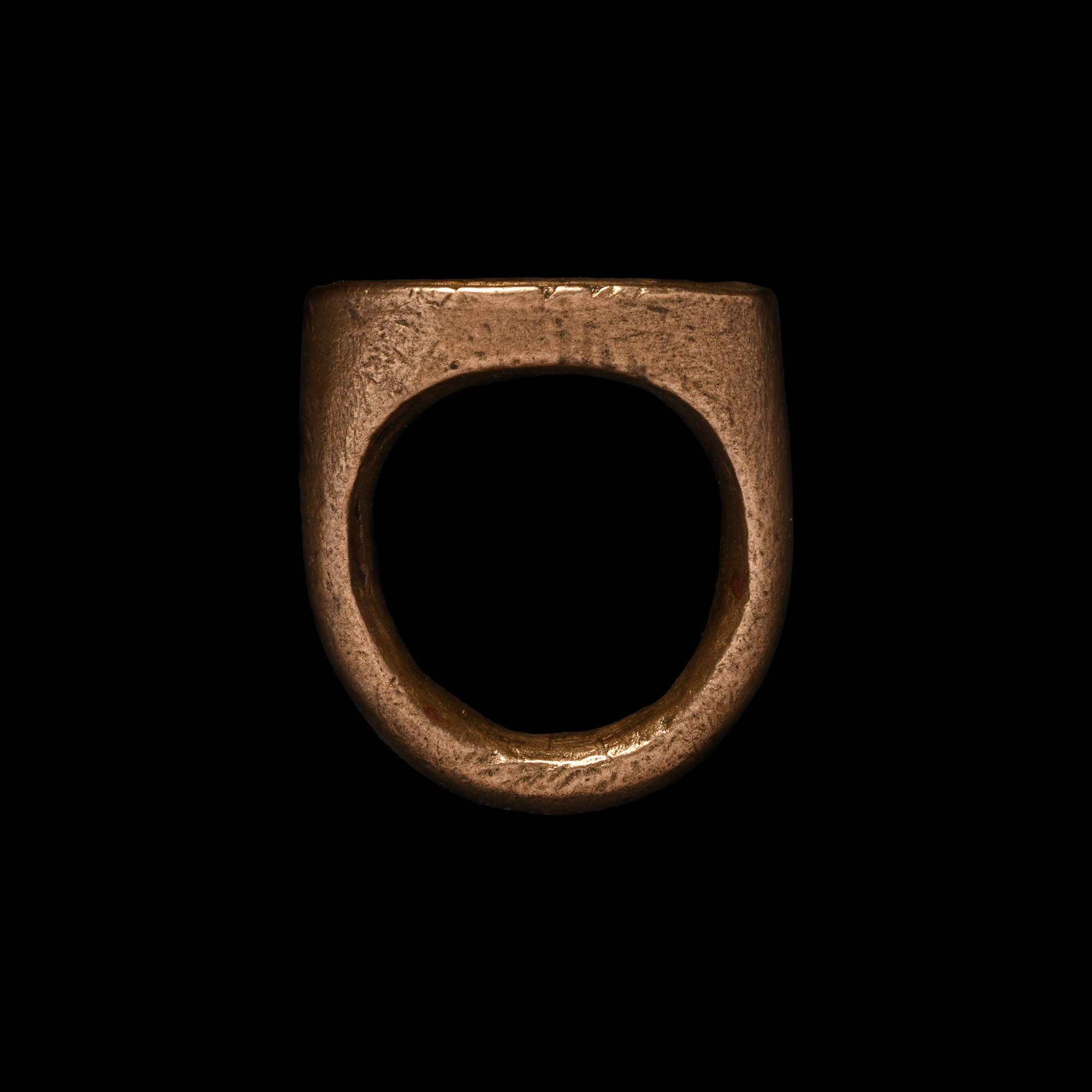 Egyptian Copper Ring with the Name of Akhenaten