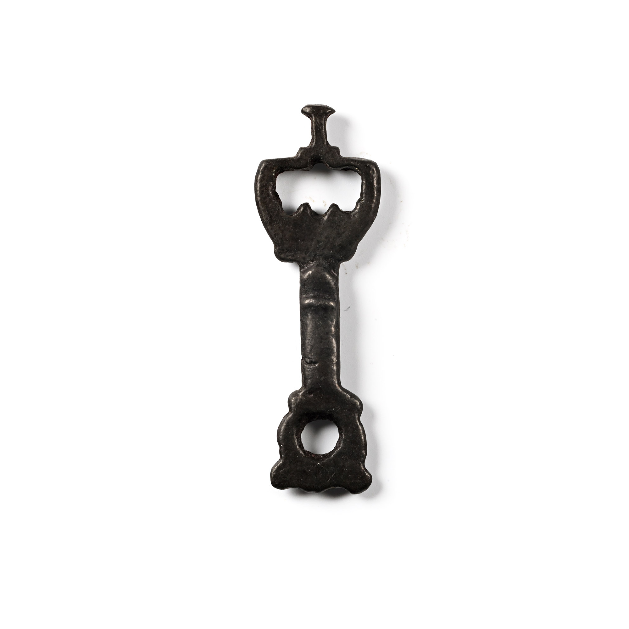 Late Anglo-Scandinavian Viking Bronze Casket Key