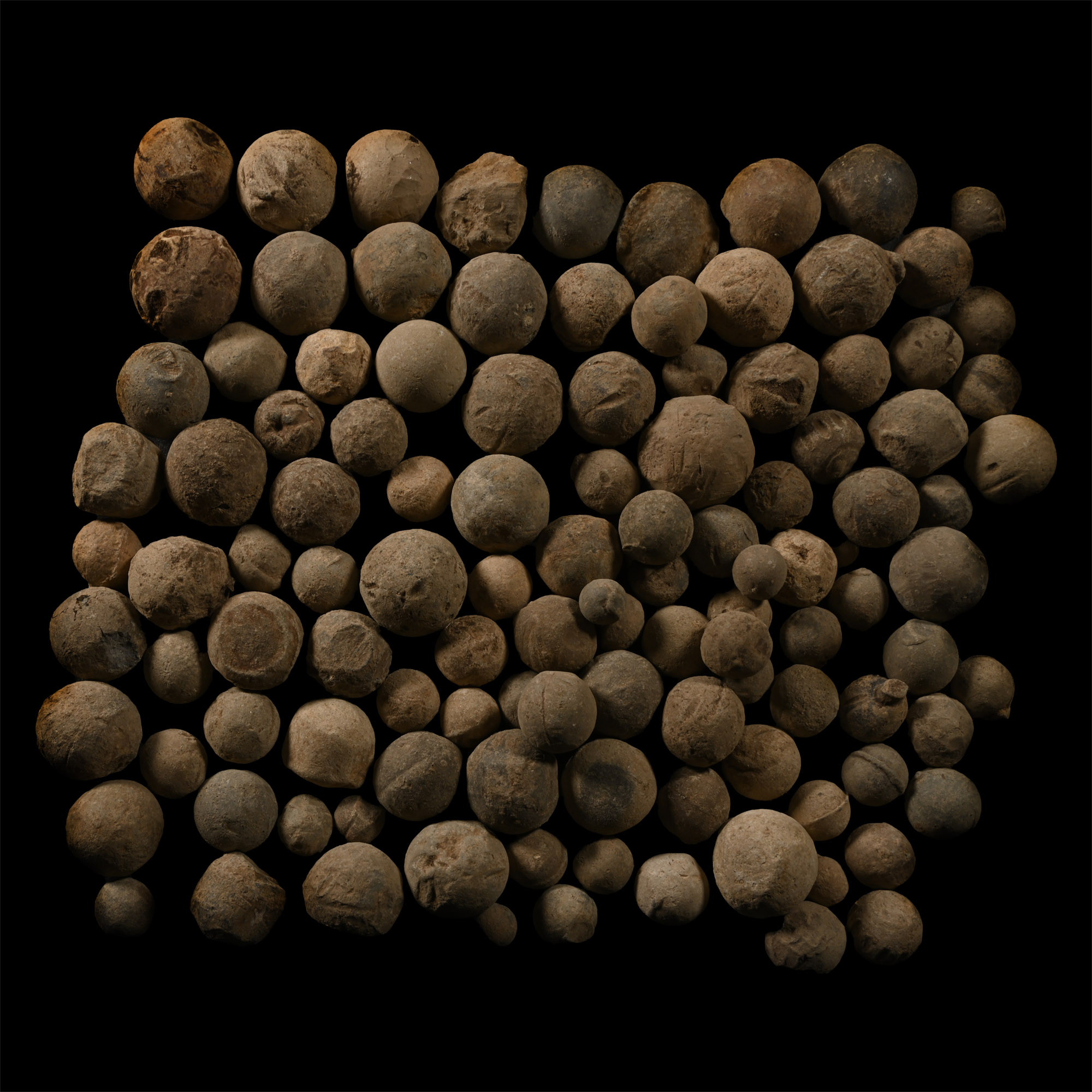 Civil War and Other Lead Musket Ball and Pistol Shot Collection