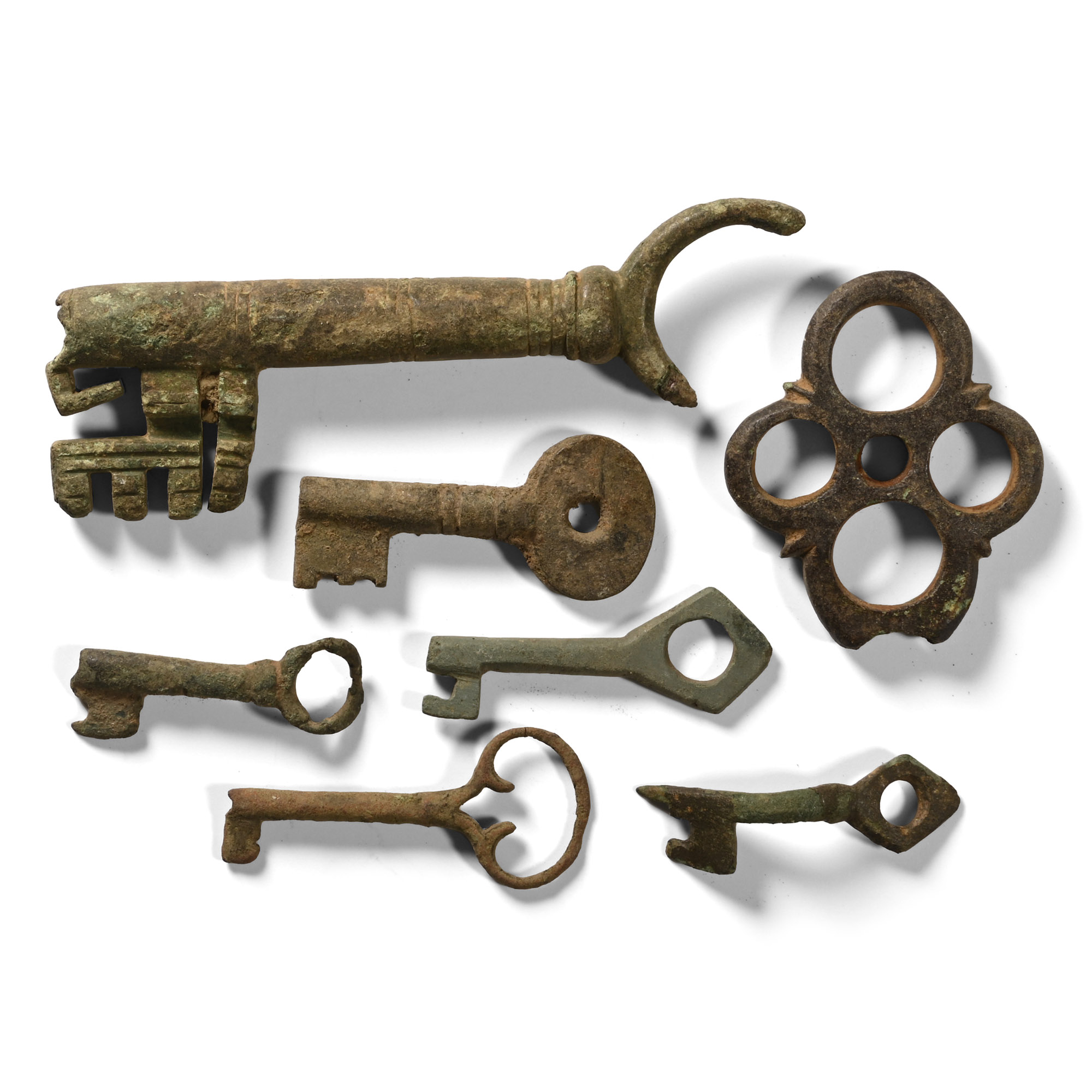 Medieval and Later Bronze Key Collection