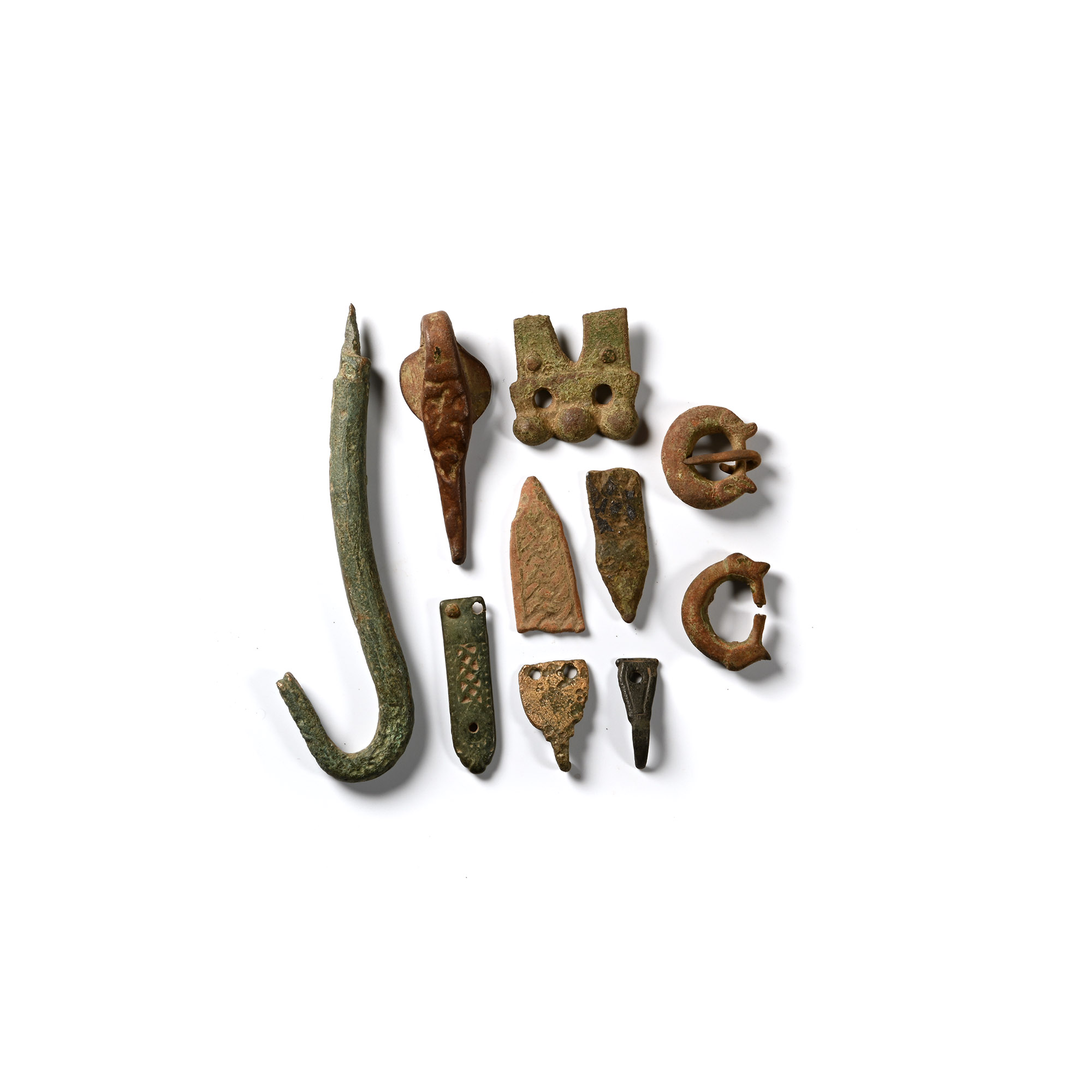 Anglo-Saxon Bronze Artefact Collection