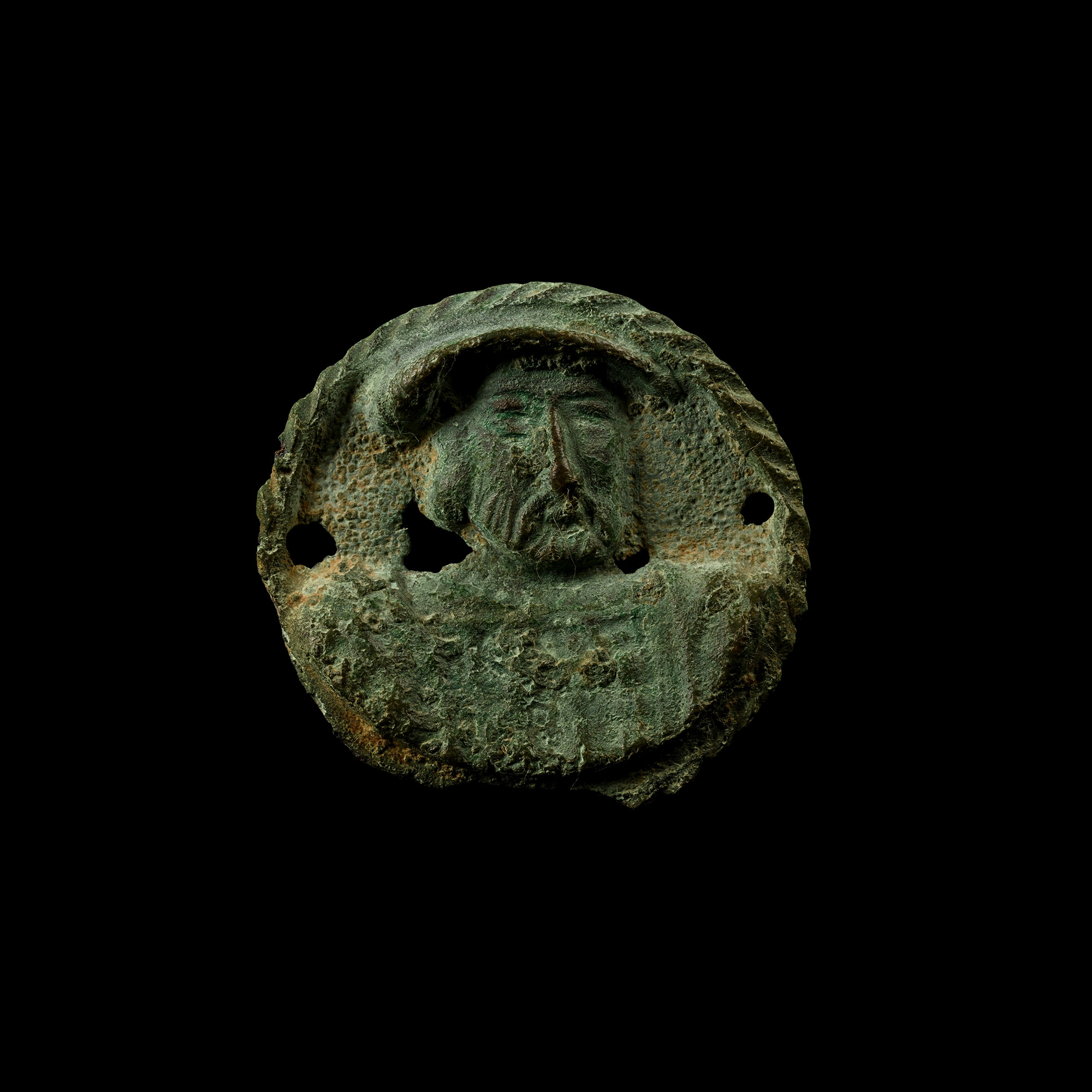 Tudor Henry VIII Tin Supporters Purse Badge