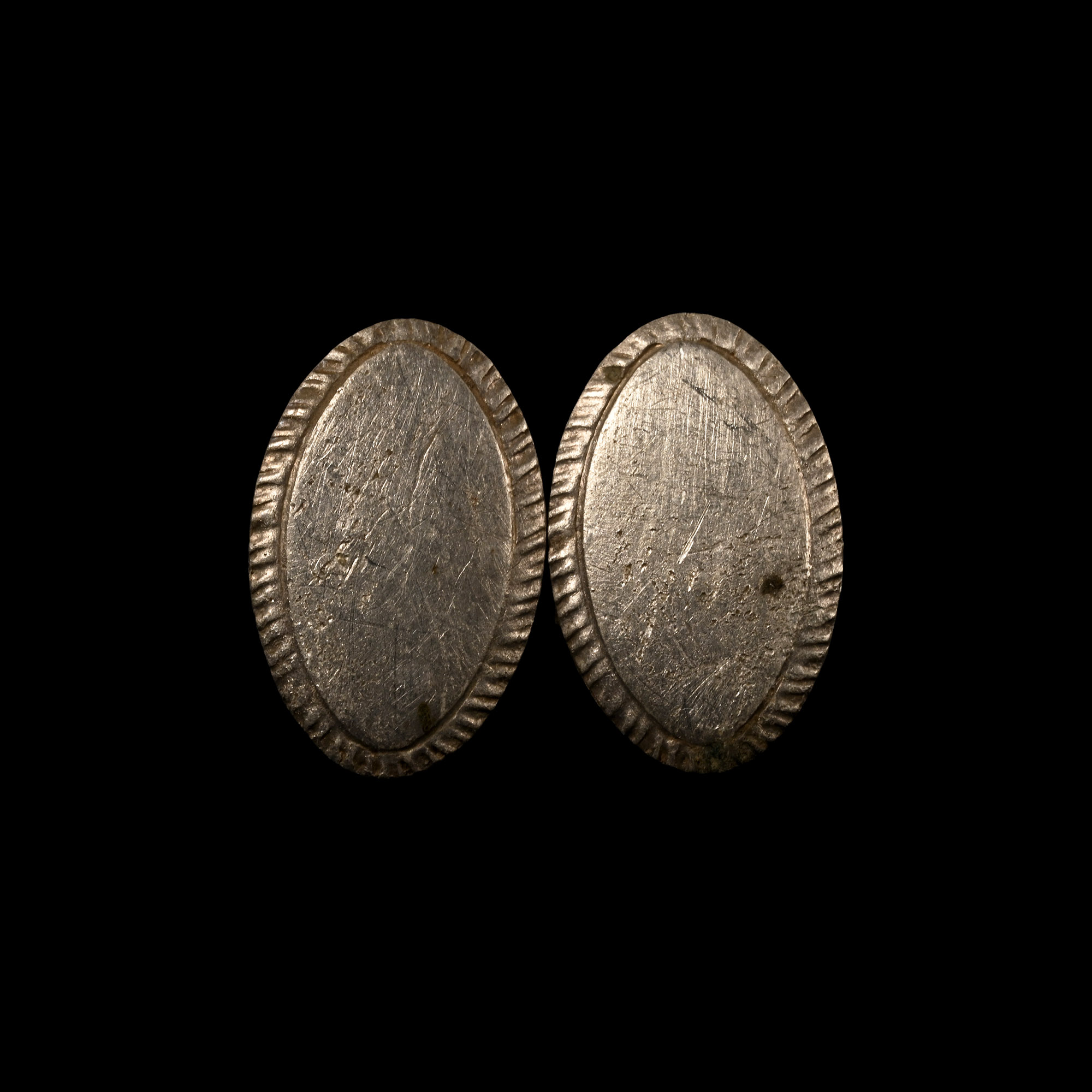 Georgian Silver Cufflink