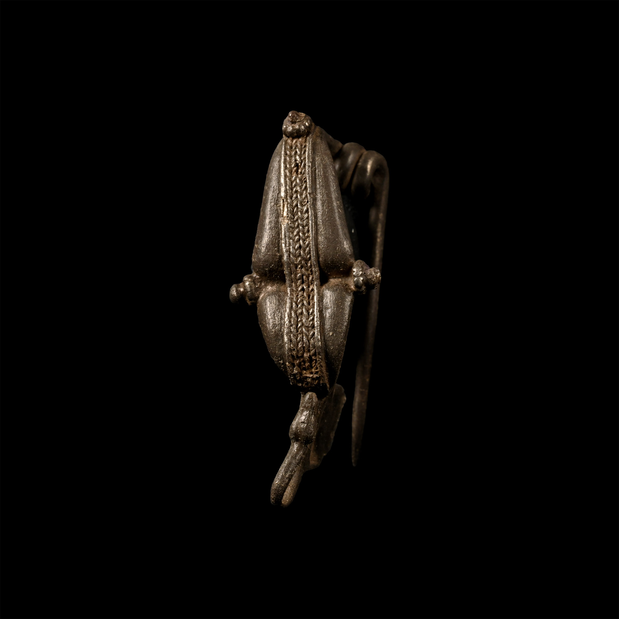 Greek Silver Fibula