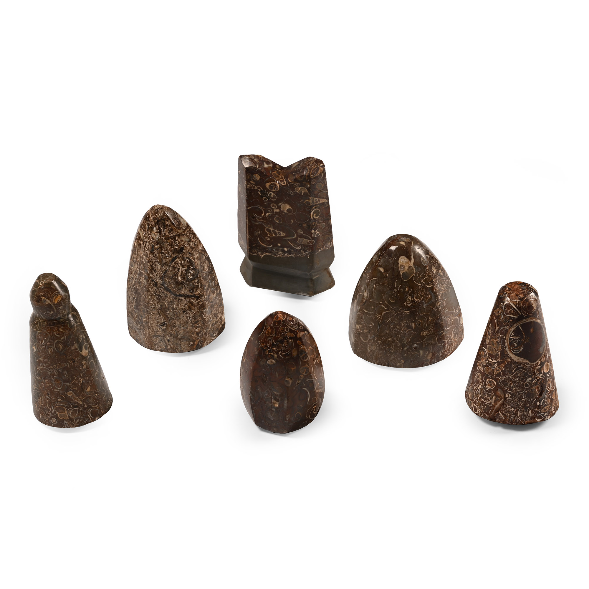 Western Asiatic Style Stone Gaming Piece Group