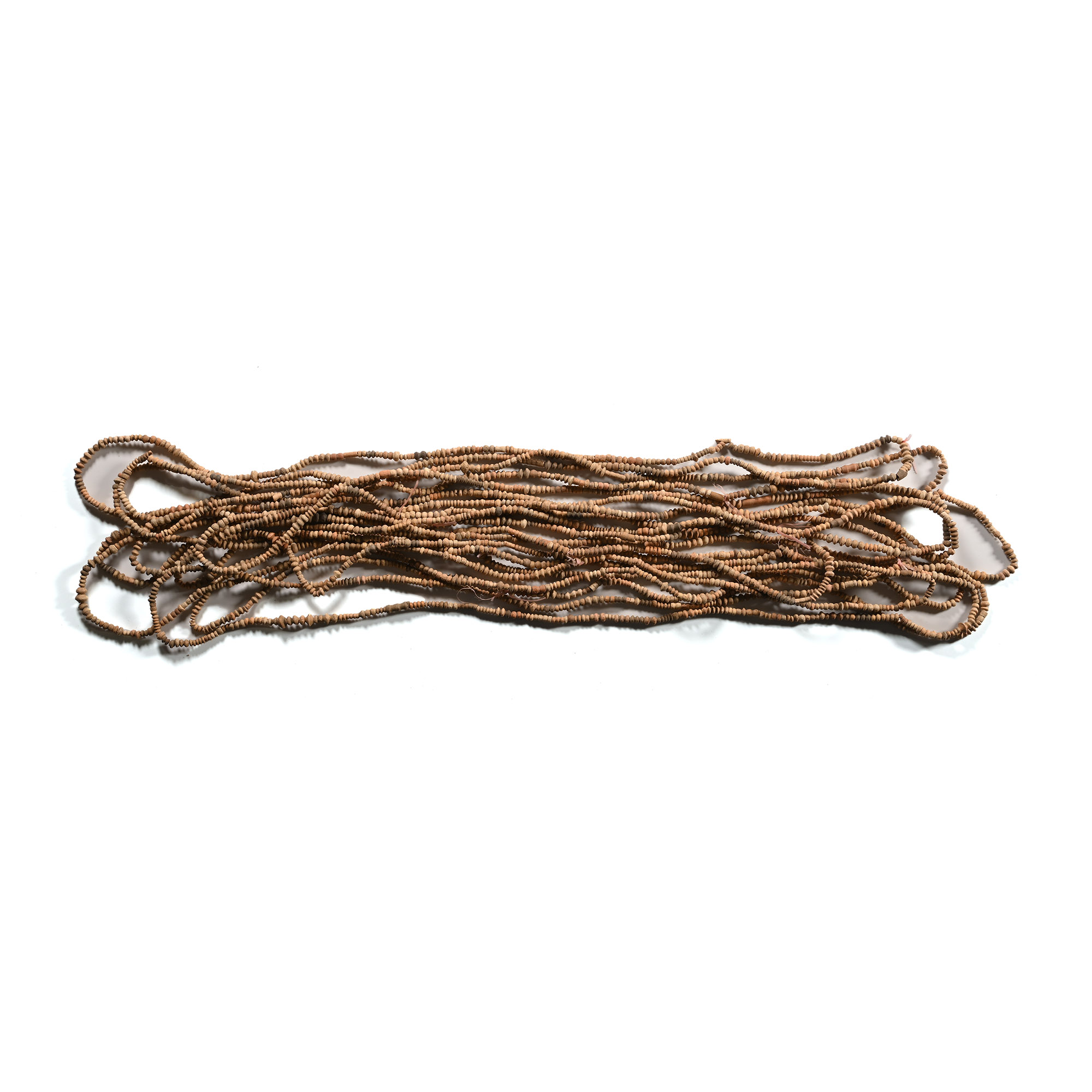 African Terracotta Bead Necklace Group