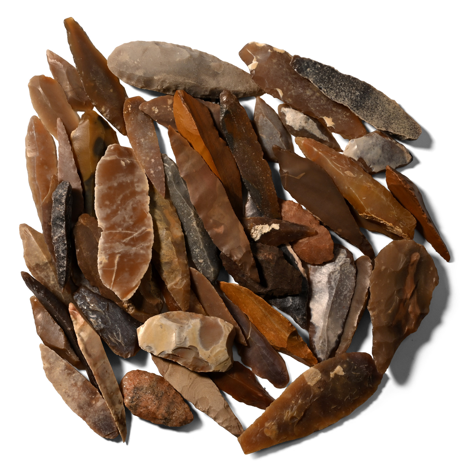 Stone Age Knife Blade and Other Tool Collection