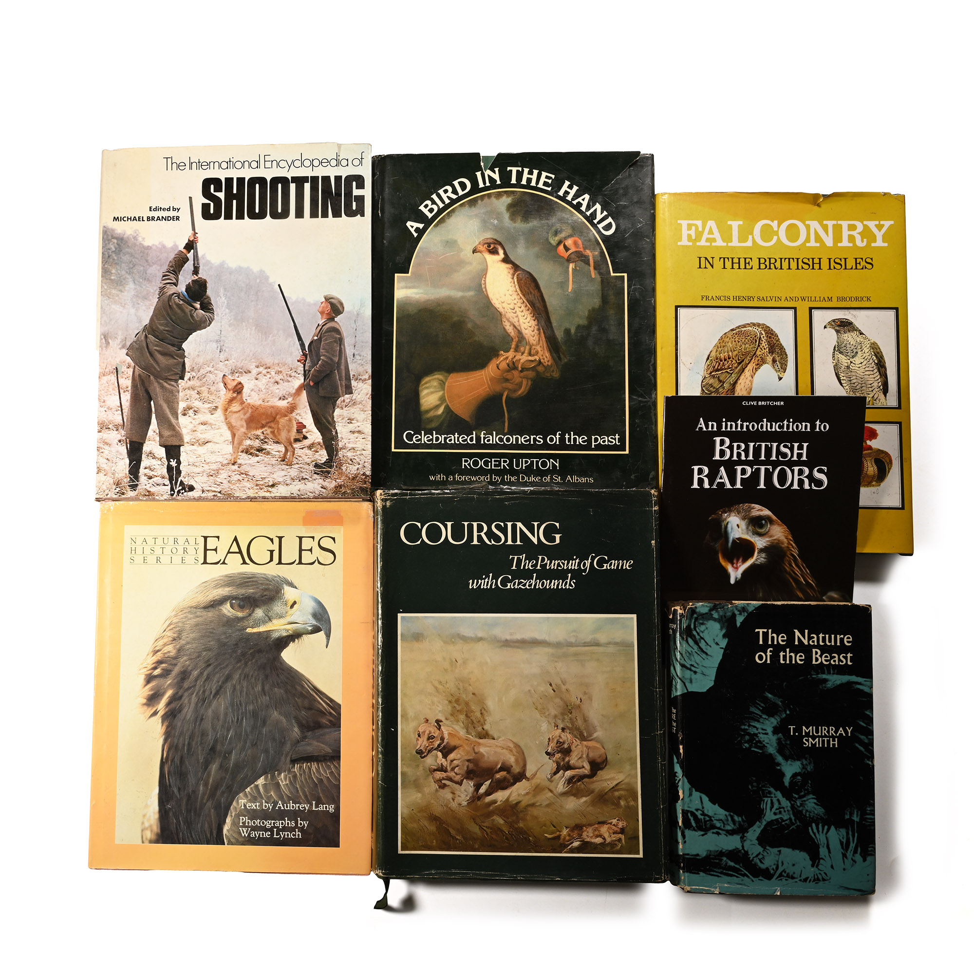 Books on Falconry and Hunting - 7 Titles