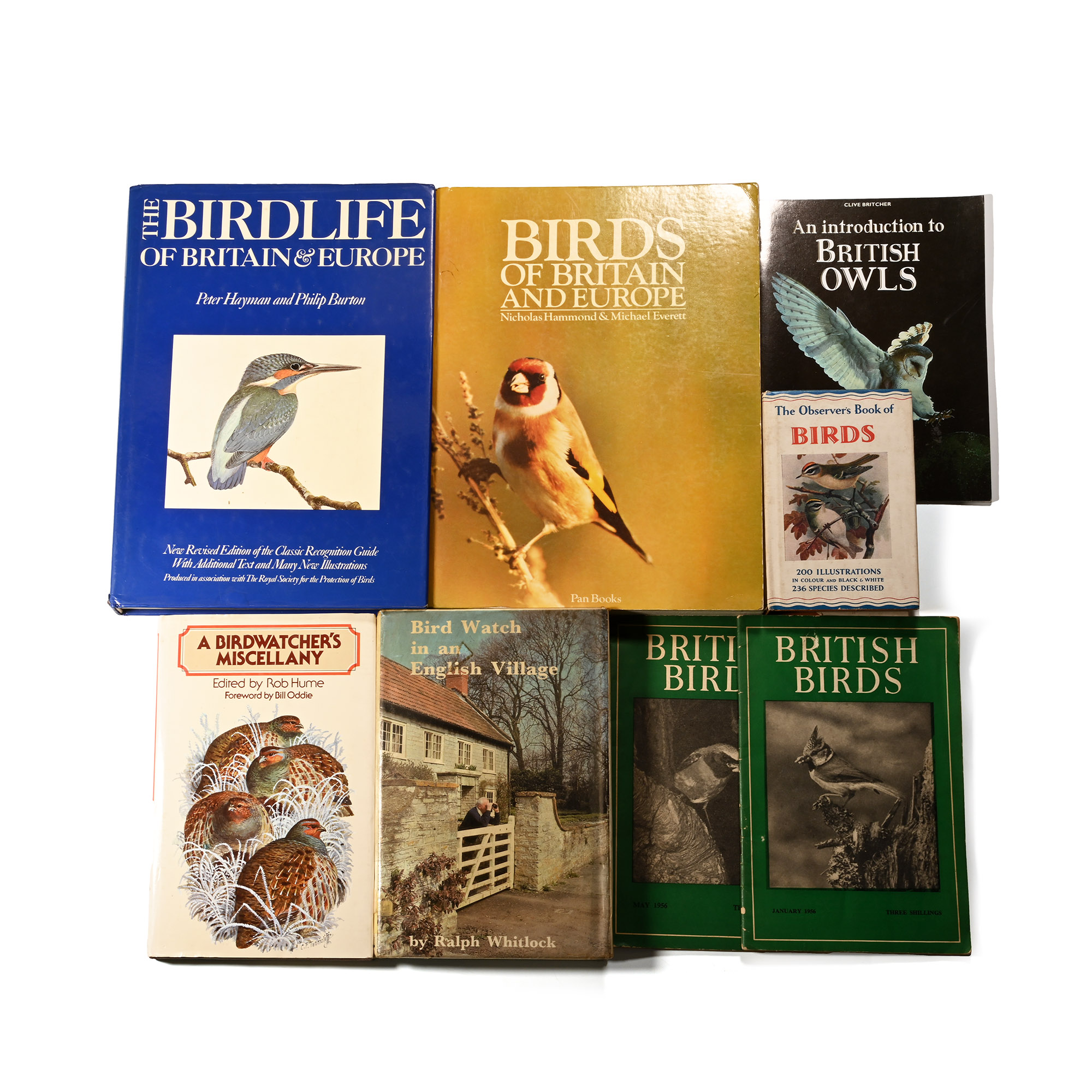 Books on British Birds - 8 Titles