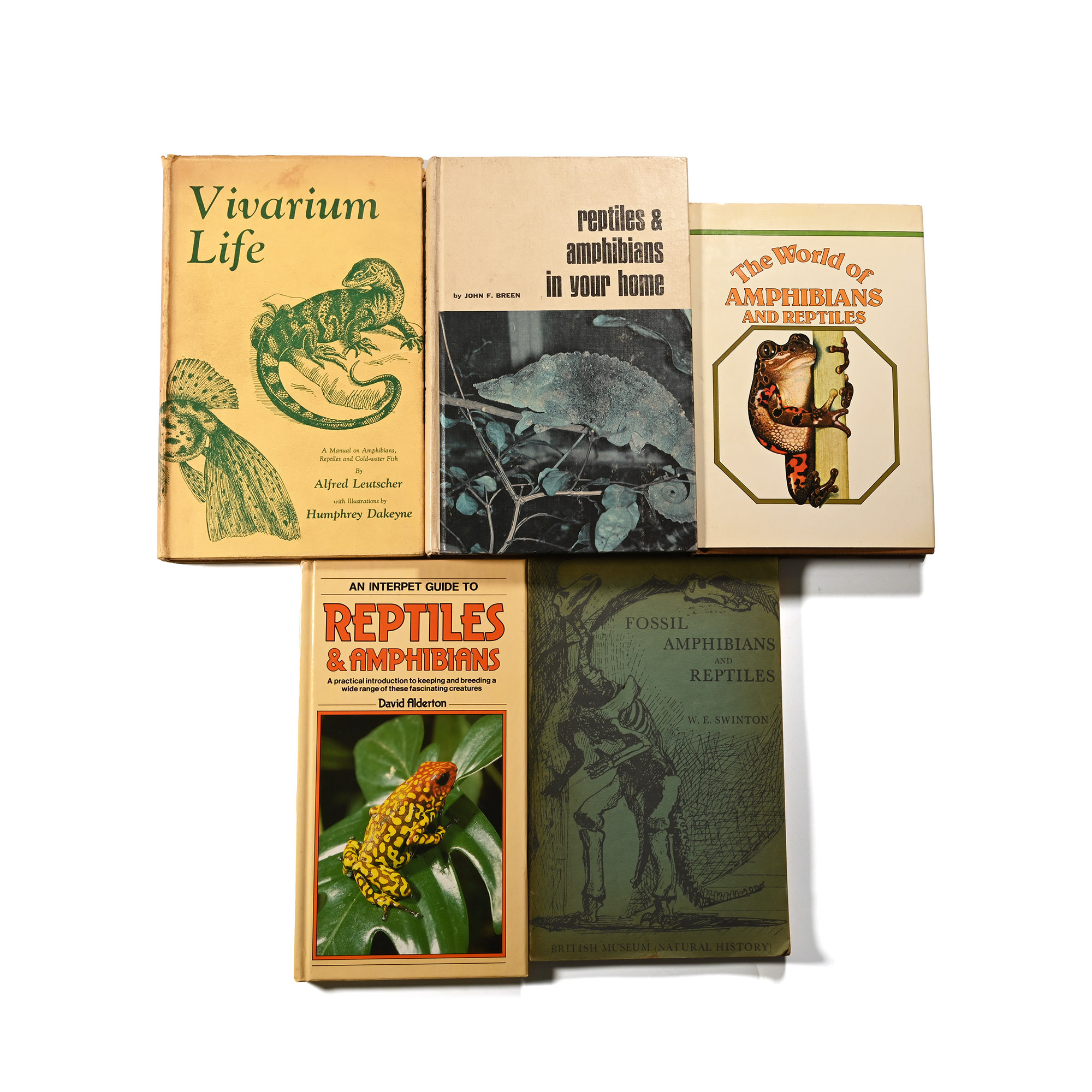 Books on Reptiles and Amphibians - 5 Titles