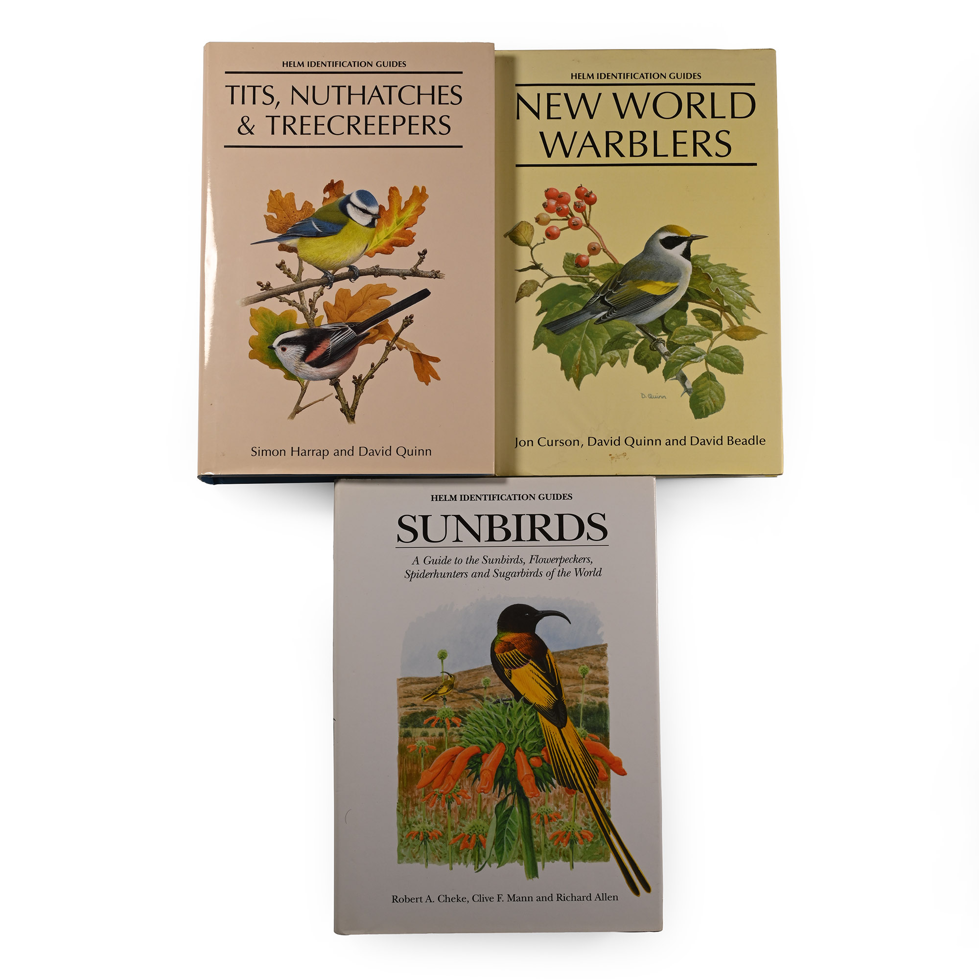 Bird Books on Warblers, Sunbirds, Tits, Nuthatches & Treecreepers