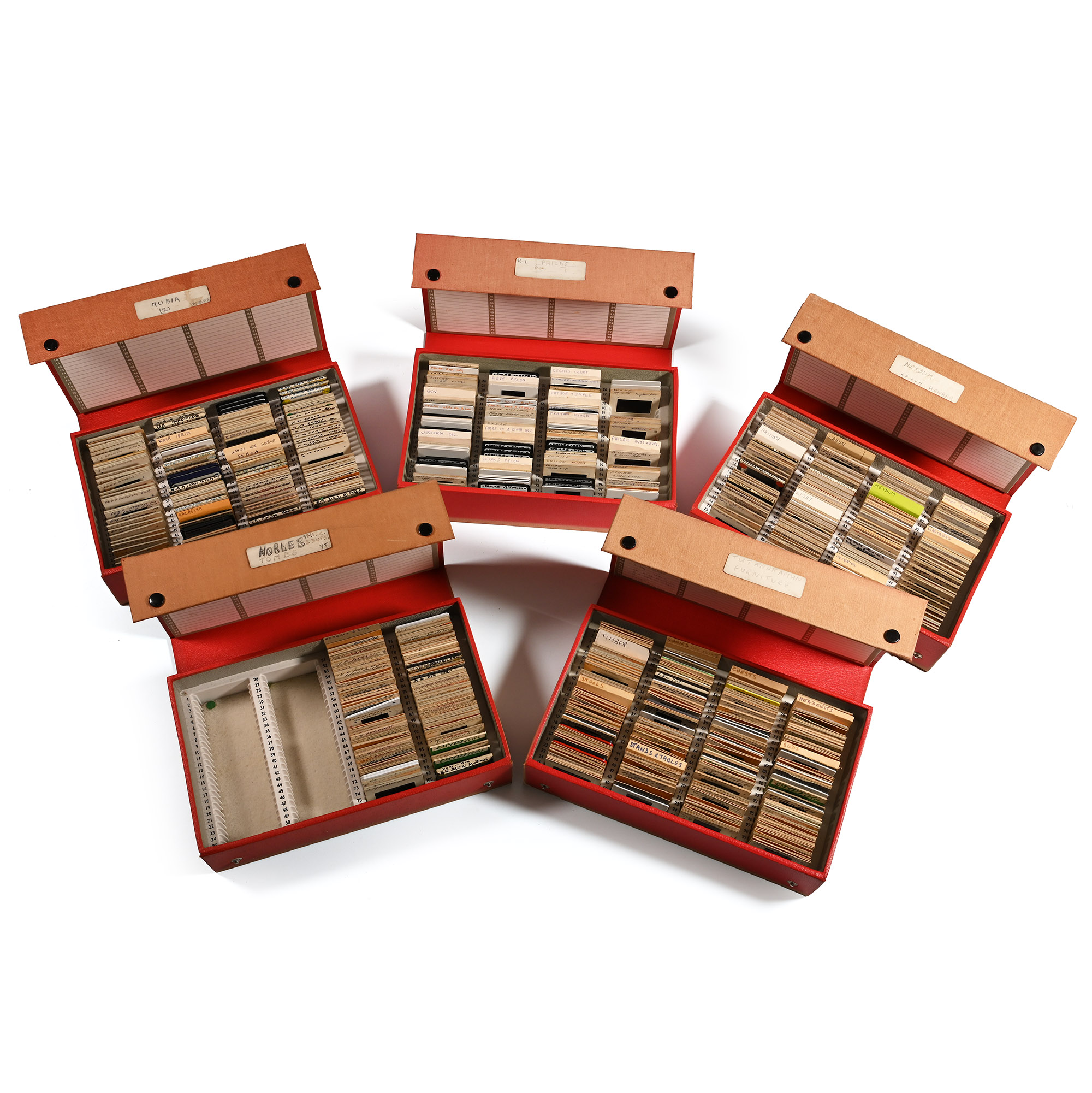 Historic Collection of 678 Slides of Archaeological Sites in Egypt