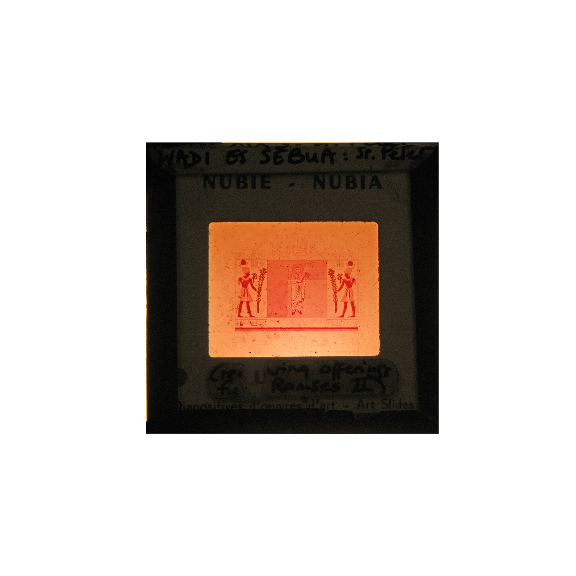 Historic Collection of 678 Slides of Archaeological Sites in Egypt